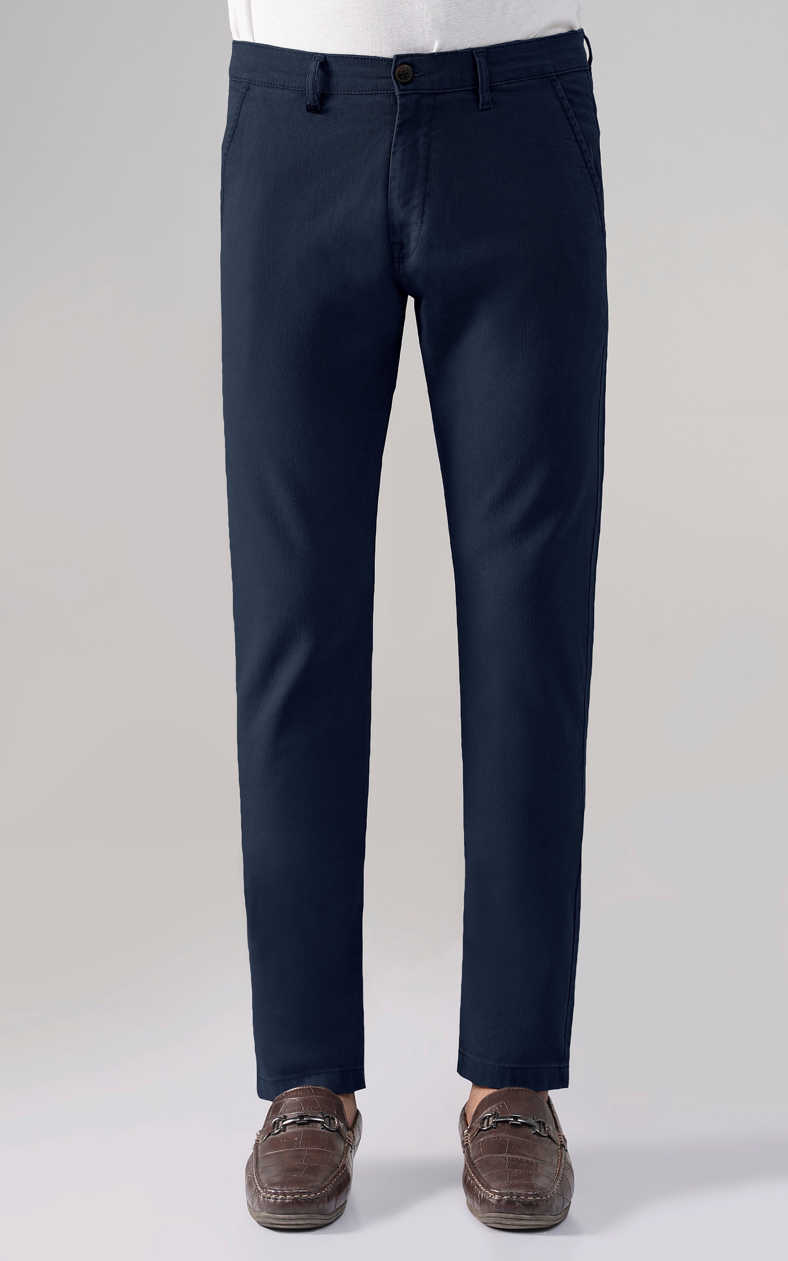 CASUAL PANT CROSS POCKET NAVY