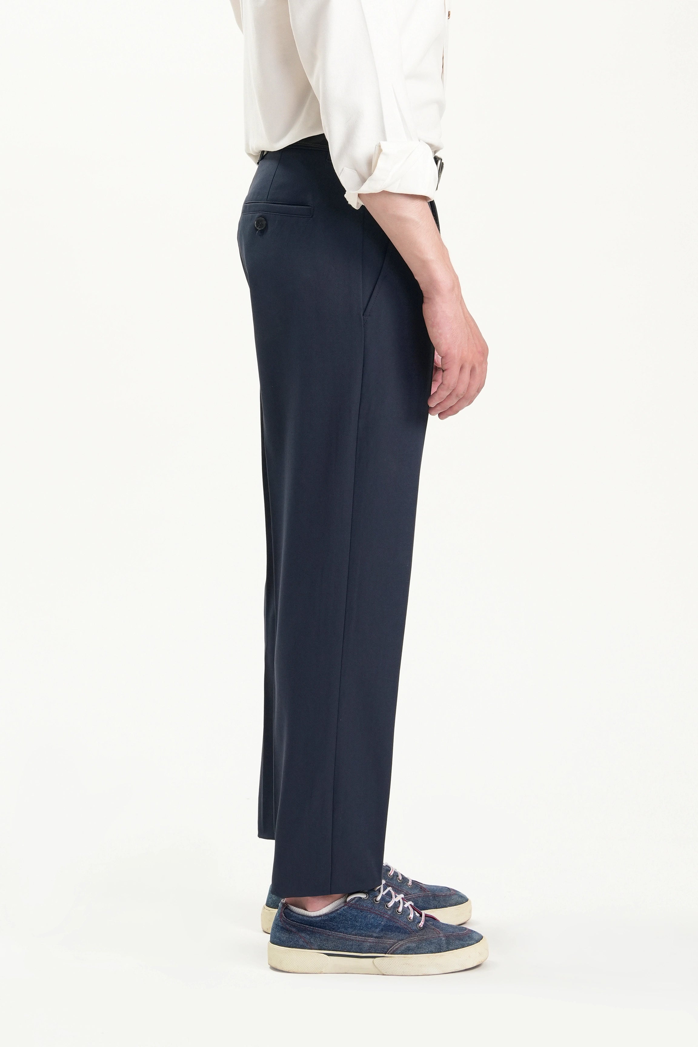 CASUAL PANT REGULAR FIT NAVY