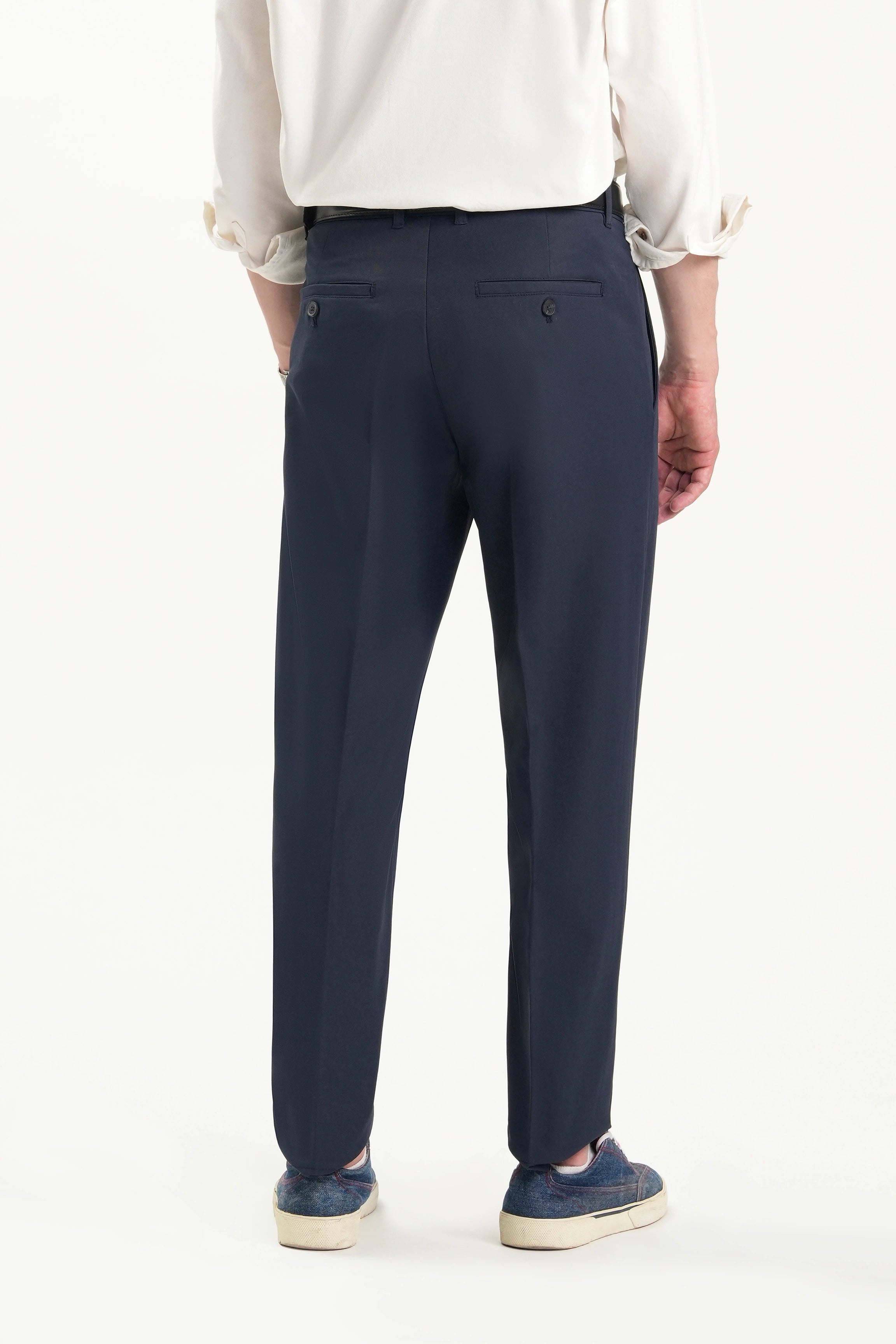 CASUAL PANT REGULAR FIT NAVY