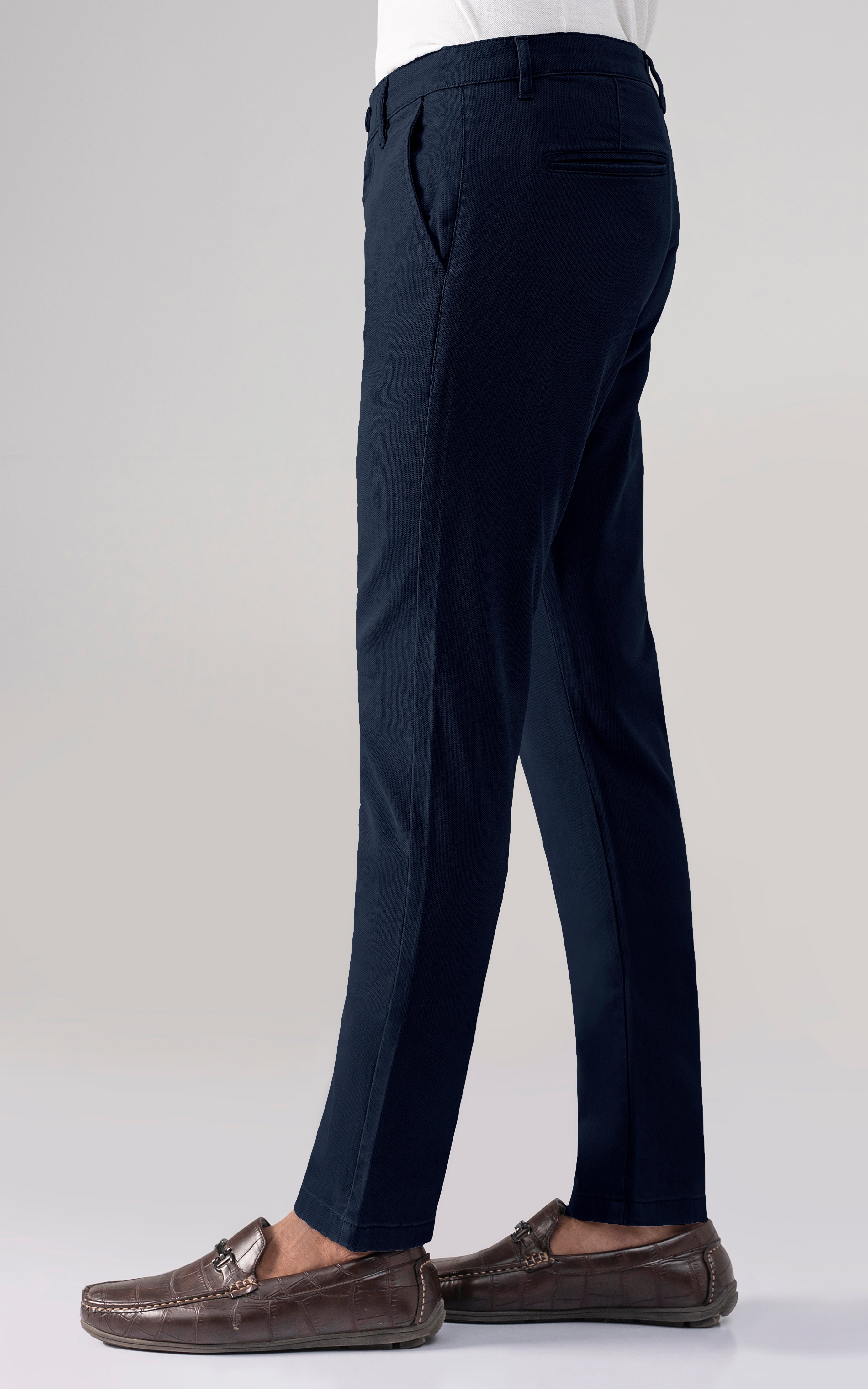 CASUAL PANT CROSS POCKET NAVY