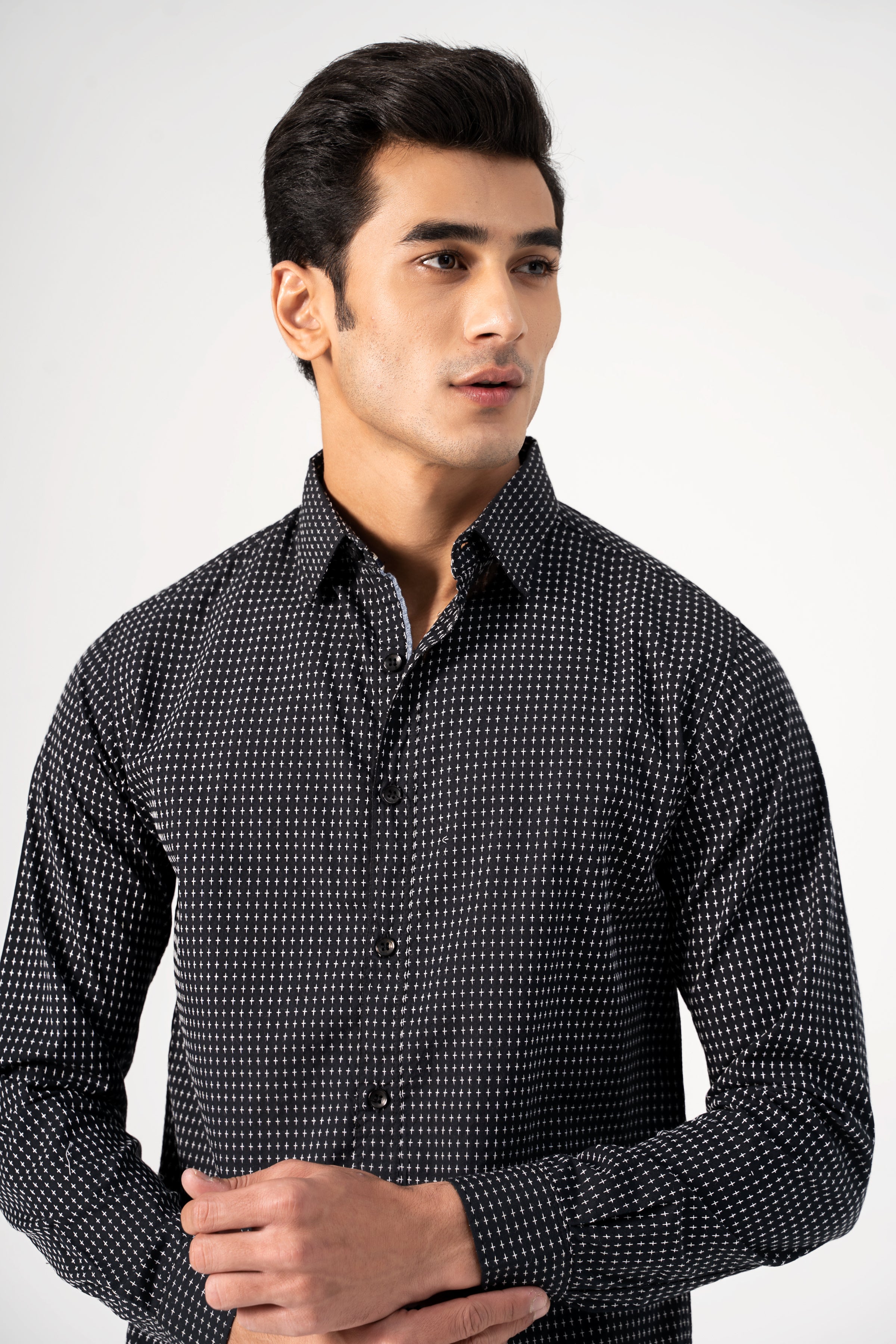 CASUAL SHIRT BLACK
