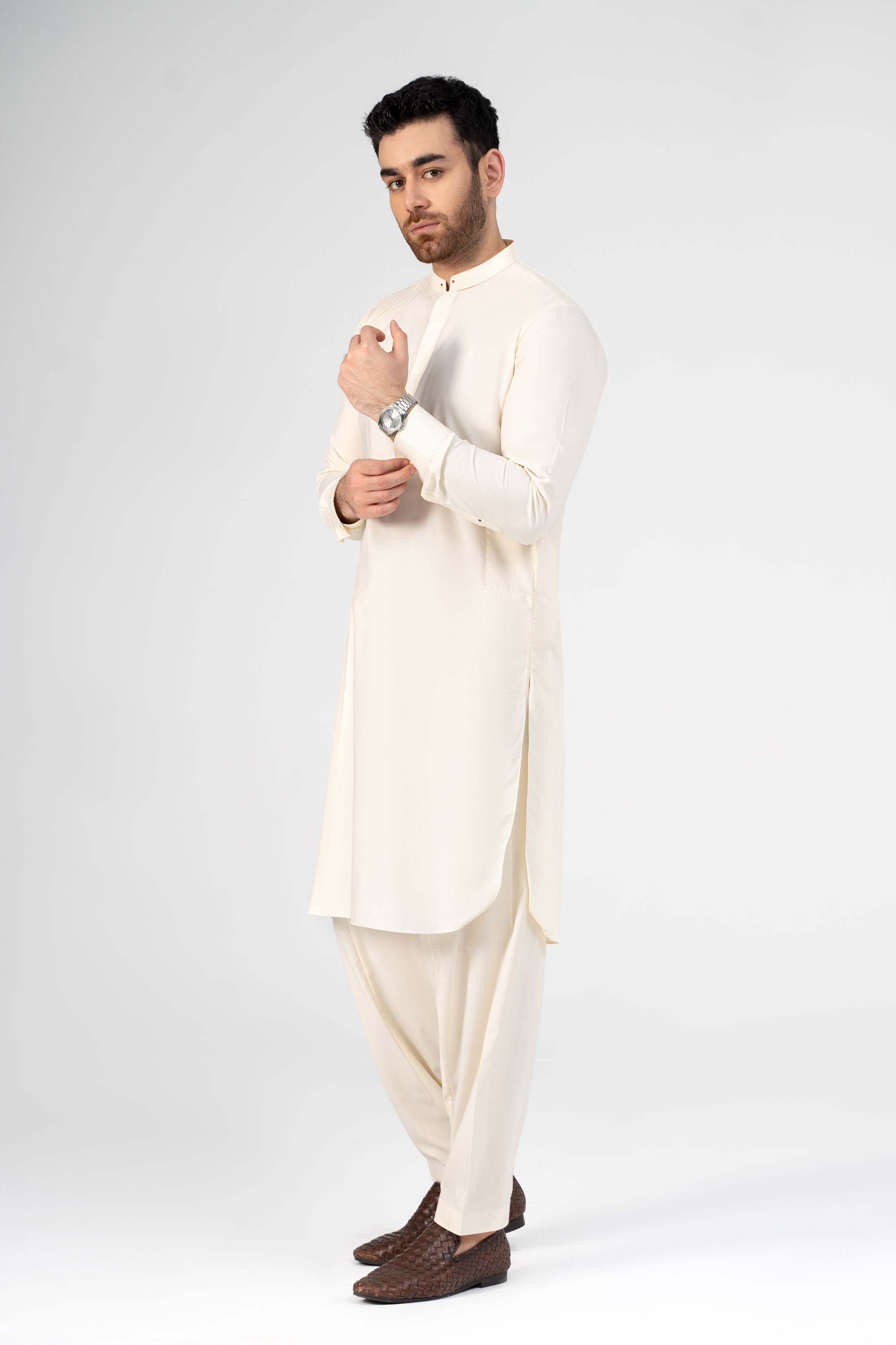SHALWAR KAMEEZ OFF WHITE