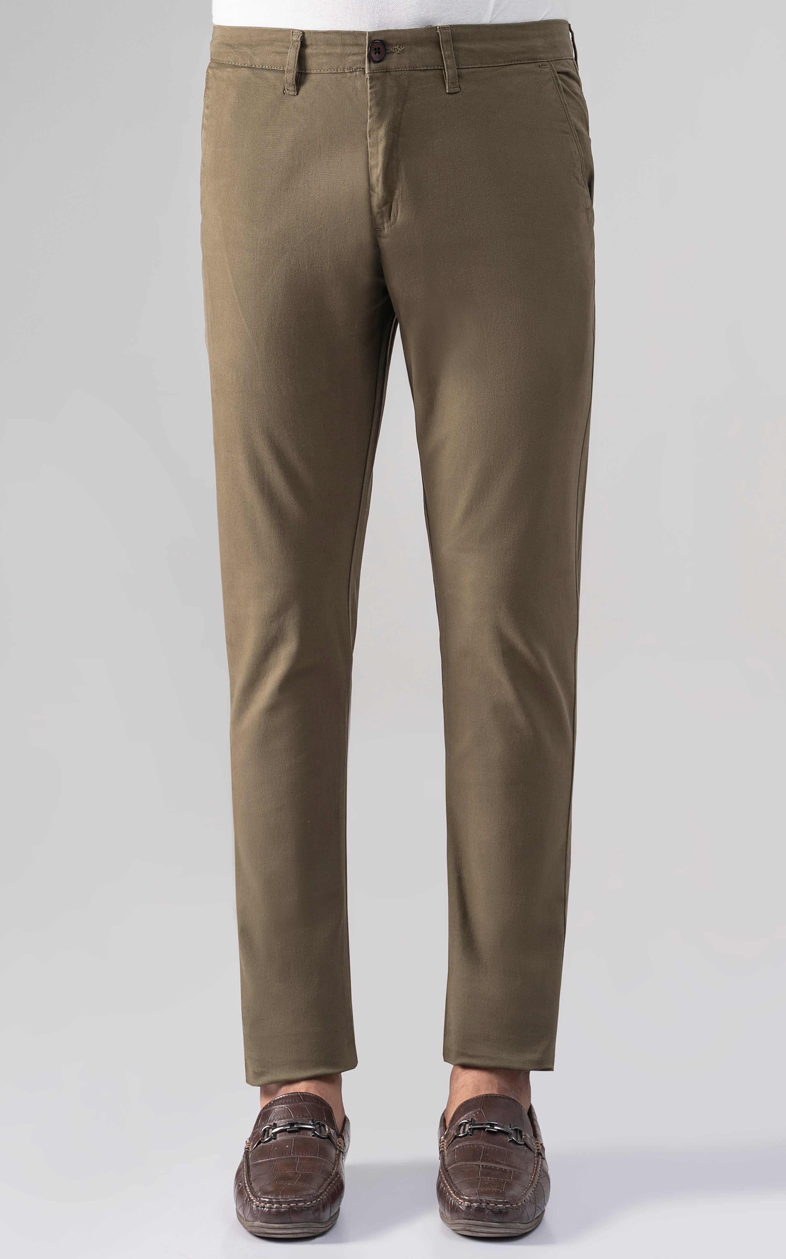 CASUAL PANT CROSS POCKET OLIVE