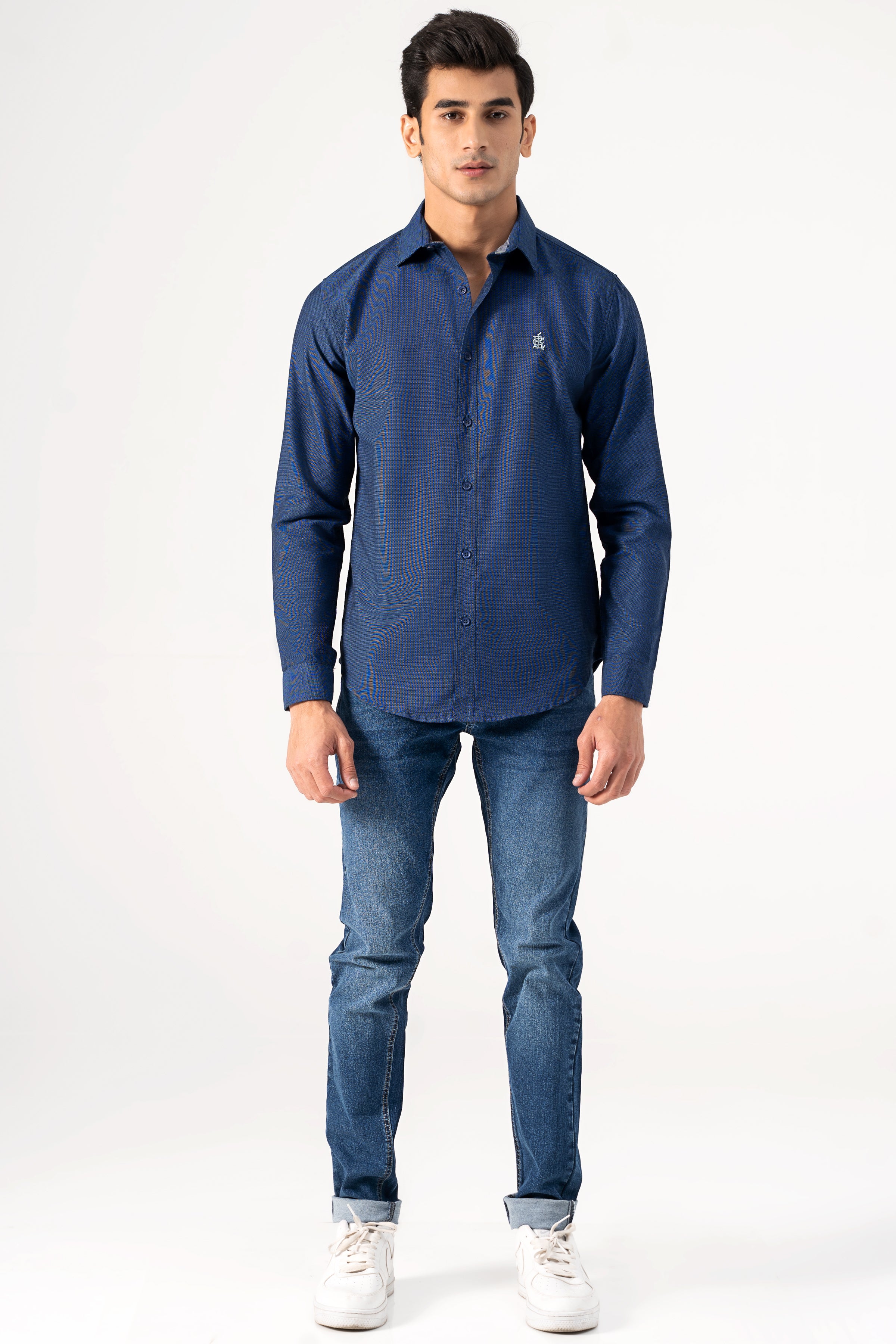 CASUAL SHIRT BLUE