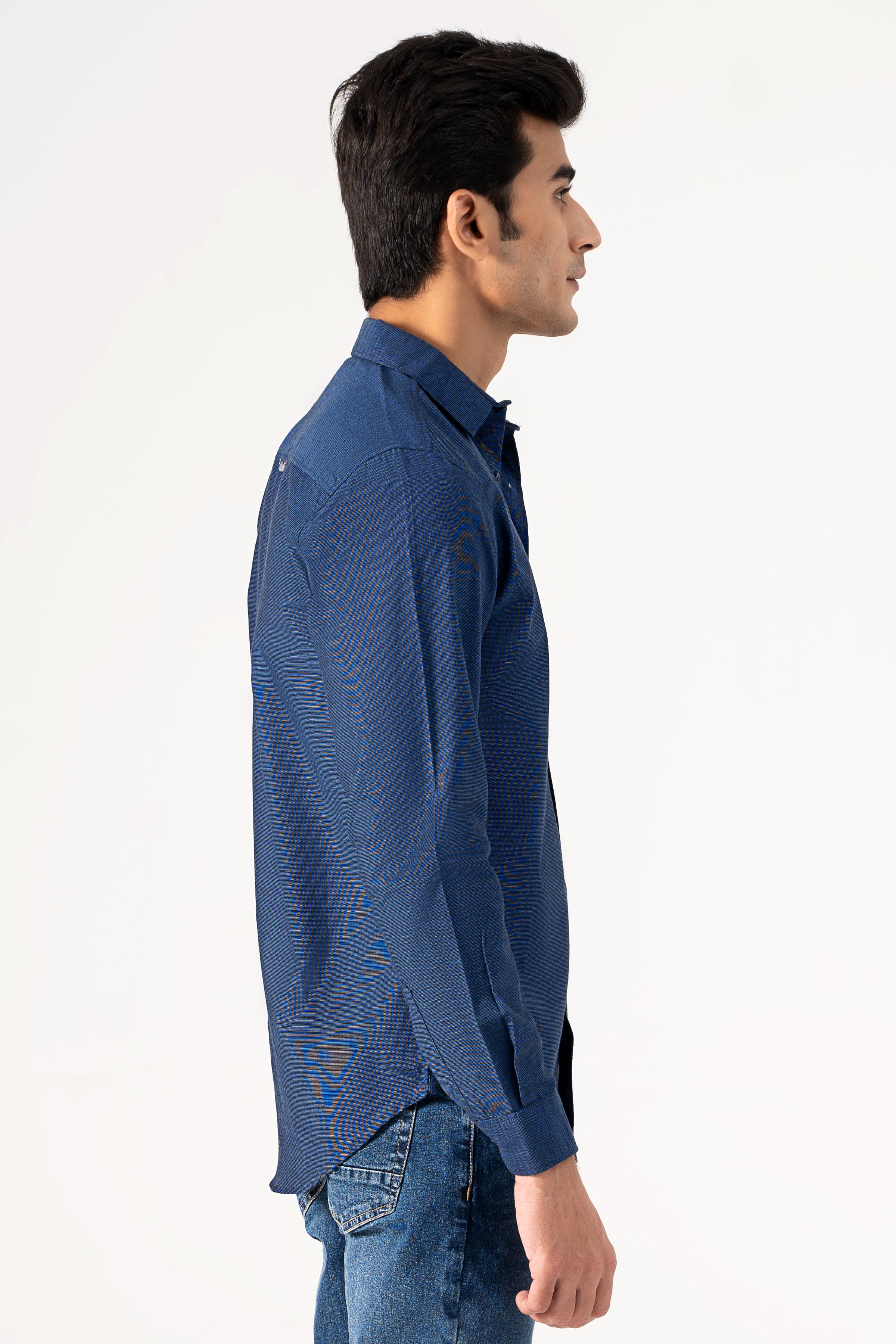 CASUAL SHIRT BLUE