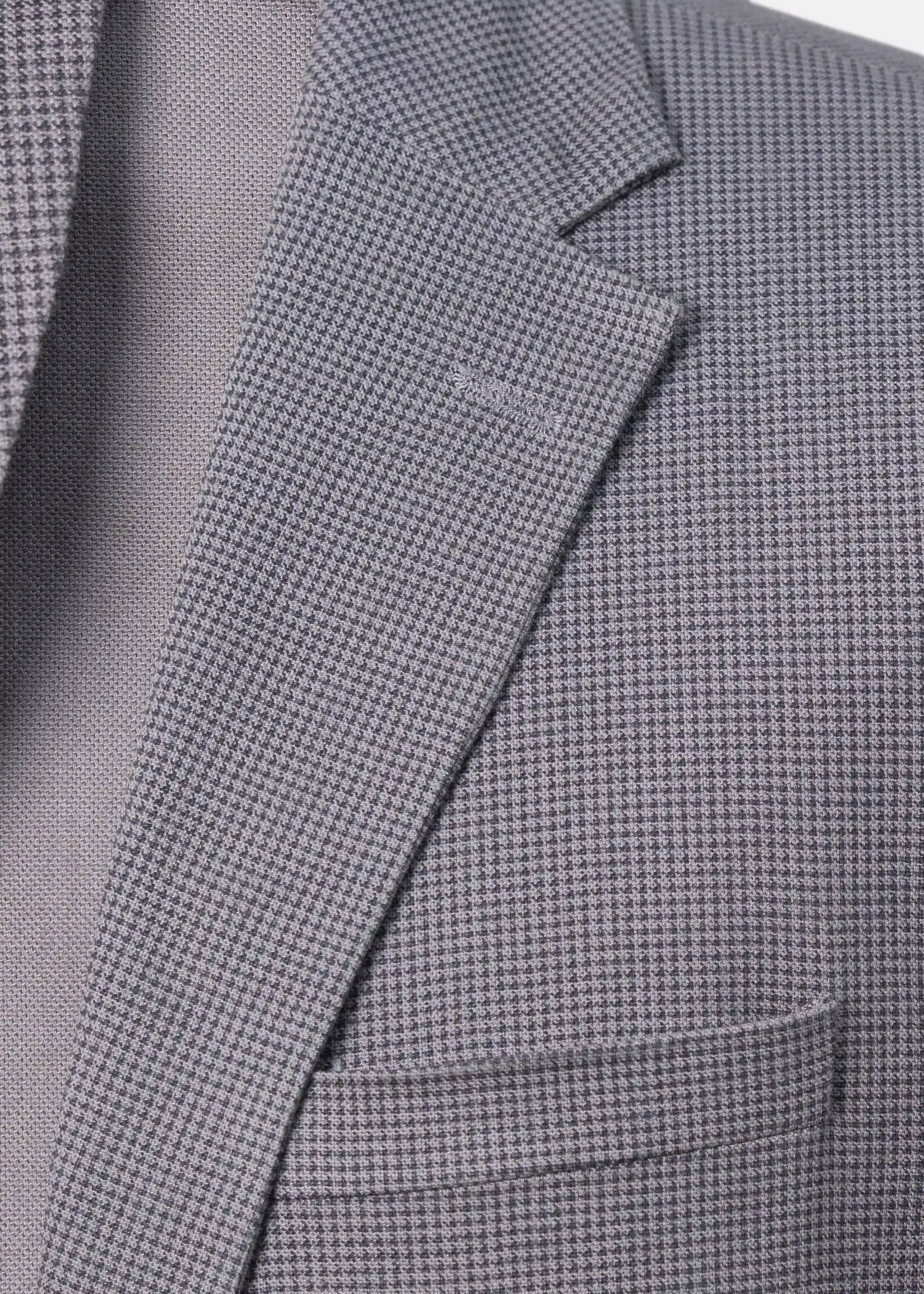 NOTCH LAPEL SINGLE-BREASTED SUMMER COAT GREY