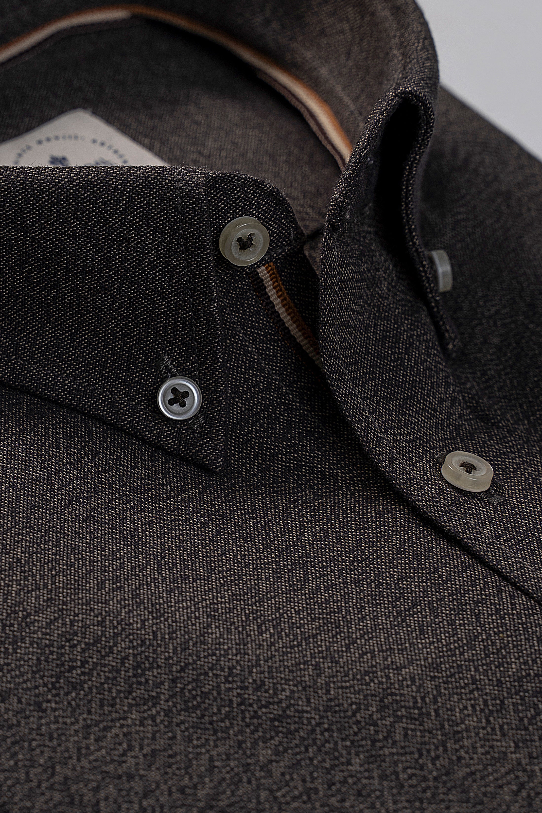 SMART SHIRT KHAKI BLACK
