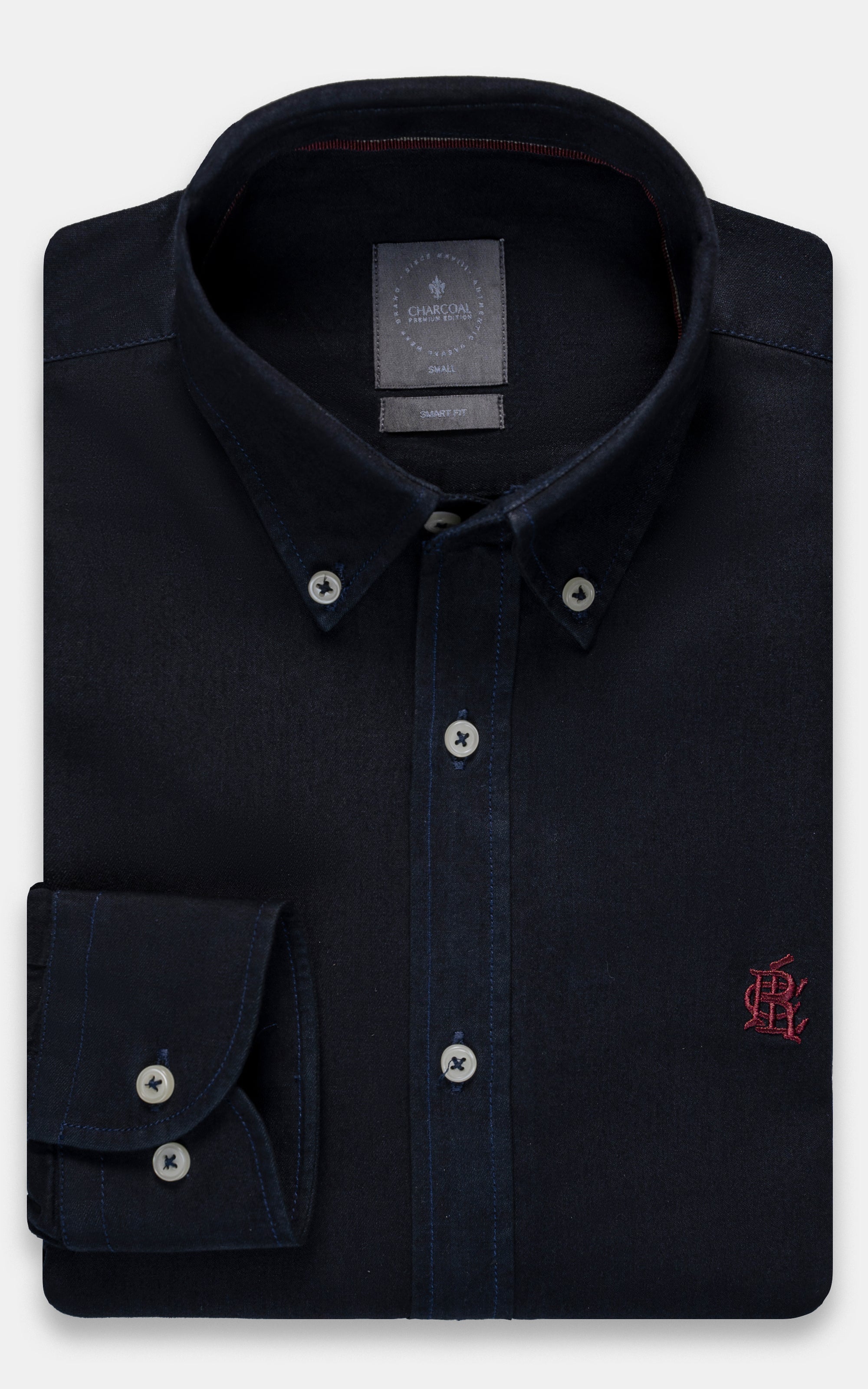 SEMI CASUAL SHIRT DARK NAVY