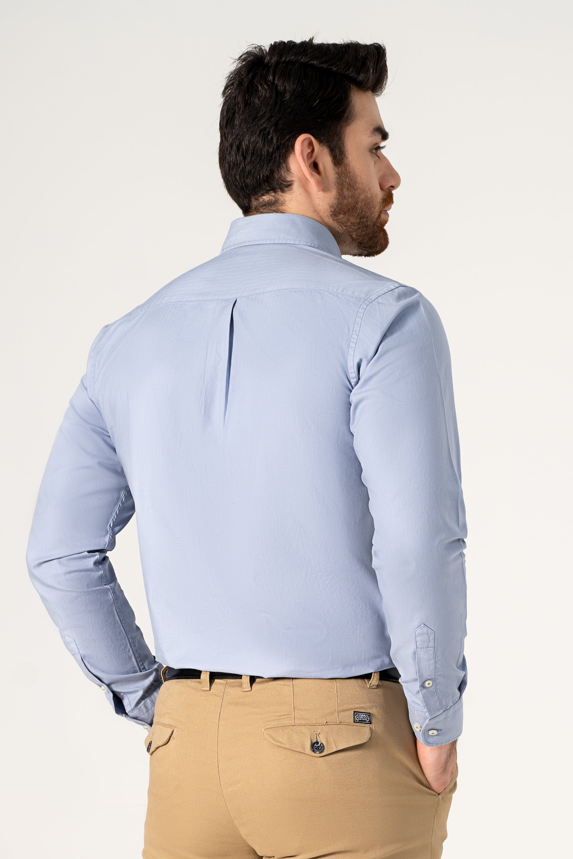 SEMI CASUAL SHIRT BLUE