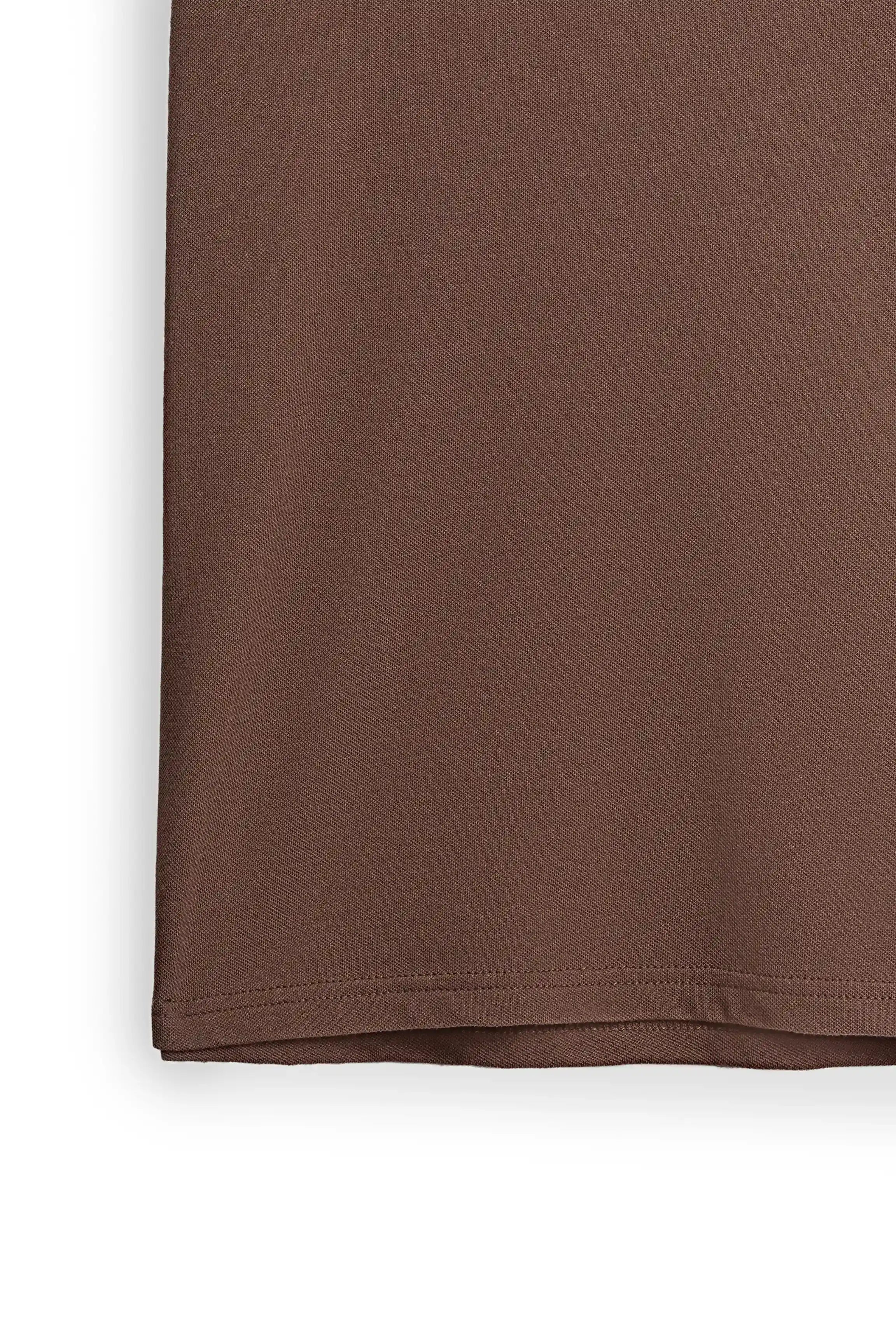 T SHIRT REGULAR FIT BROWN