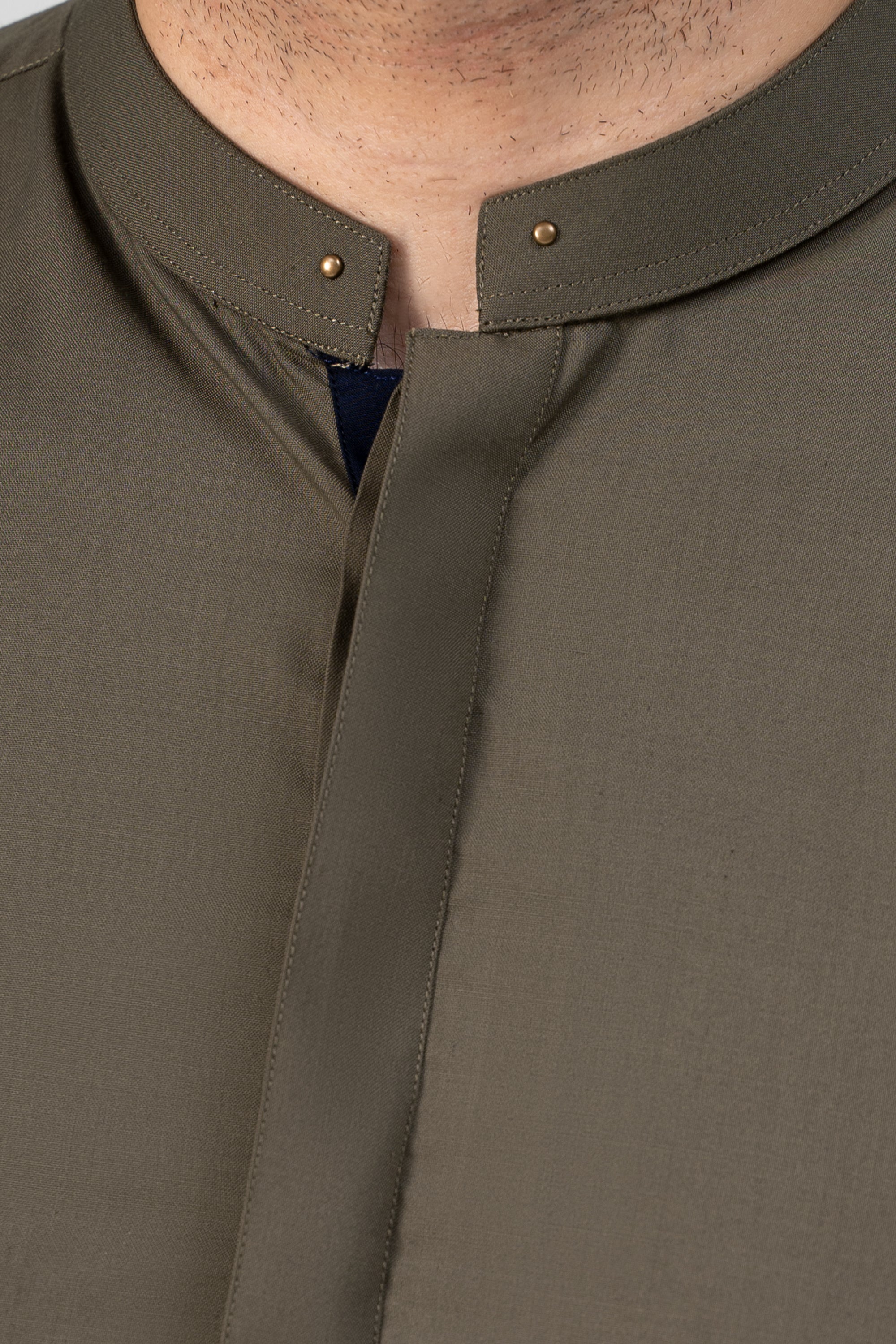 PREMIUM WASH AND WEAR KAMEEZ SHALWAR OLIVE