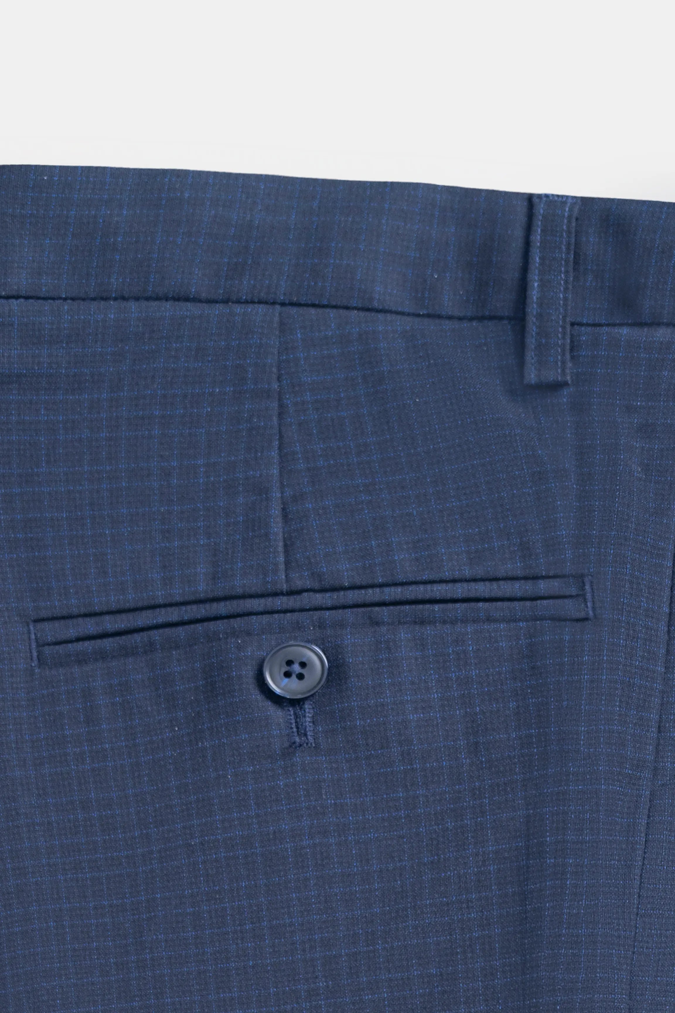 DOUBLE PLEATED PANTS NAVY