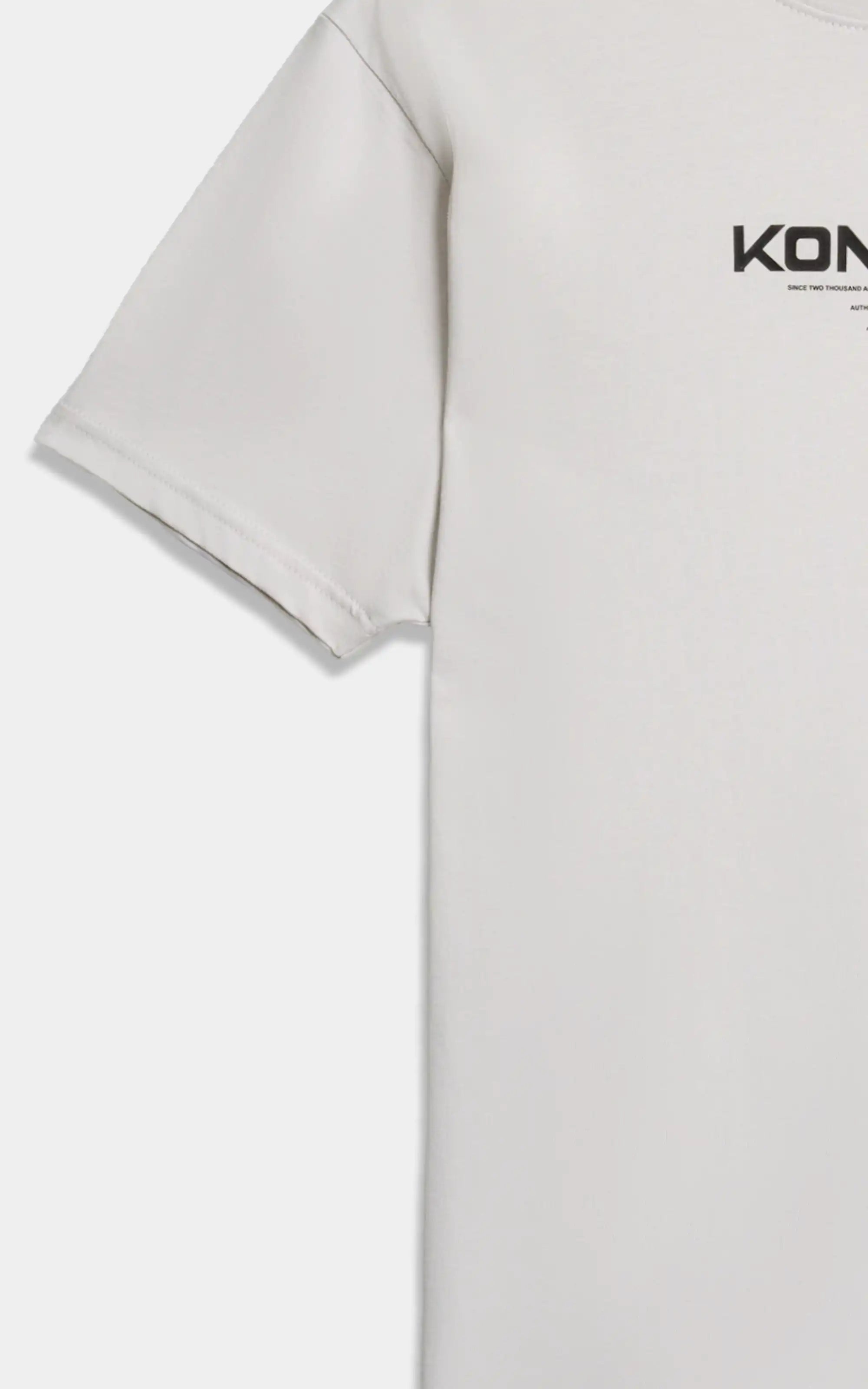 ROUND NECK T SHIRT LIGHT GREY