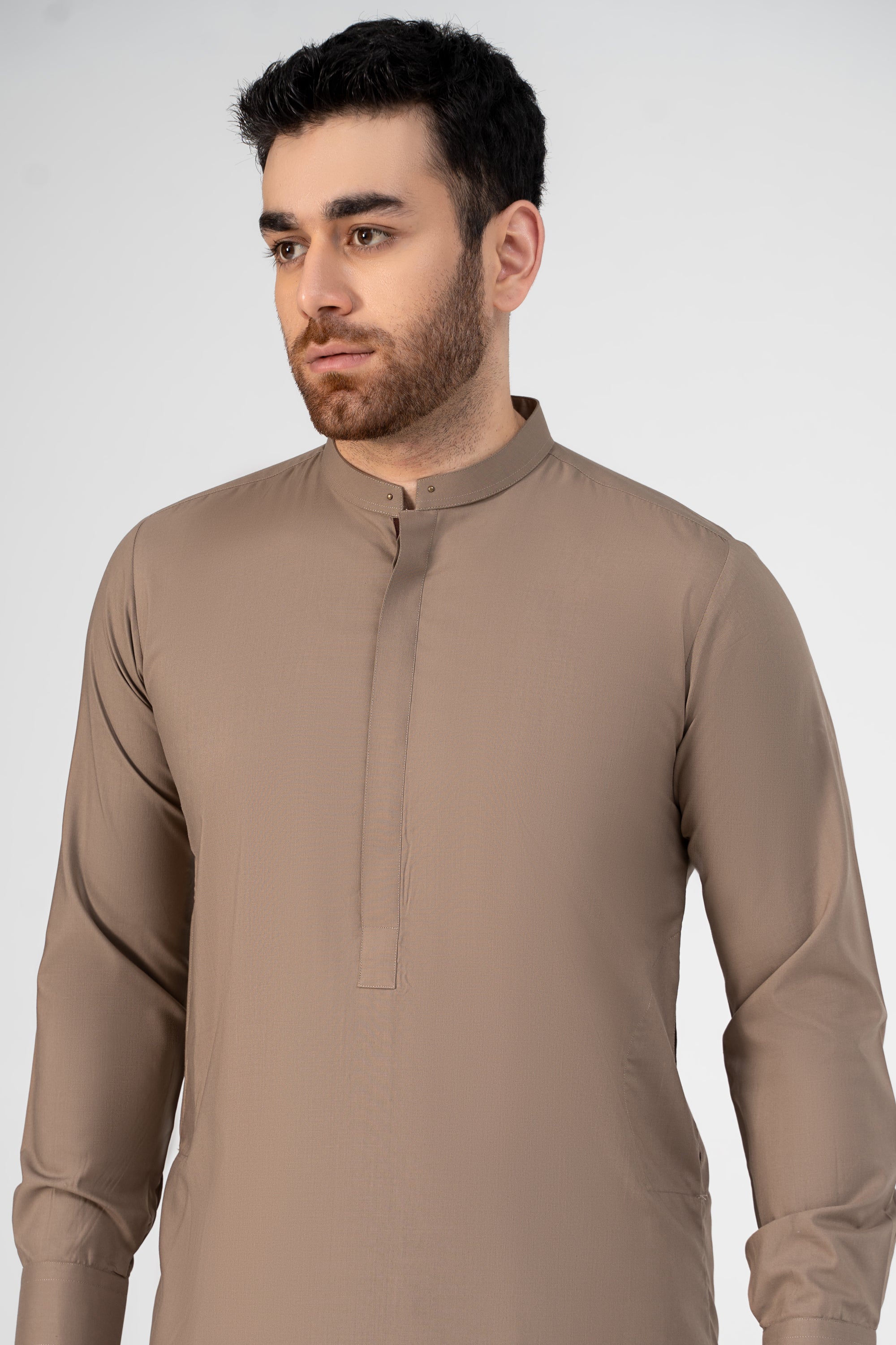 PREMIUM WASH AND WEAR KAMEEZ SHALWAR KHAKI