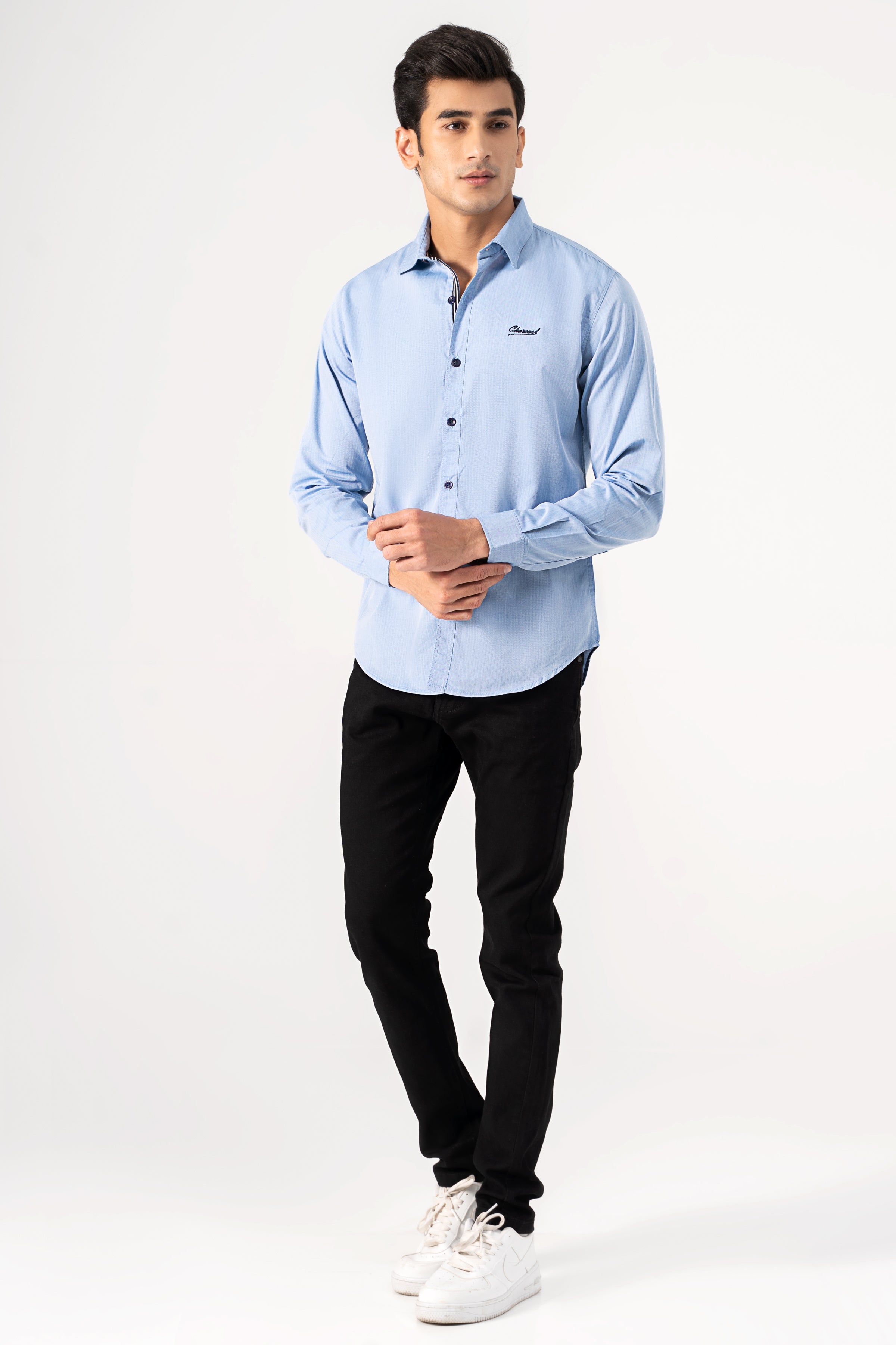 CASUAL SHIRT BLUE