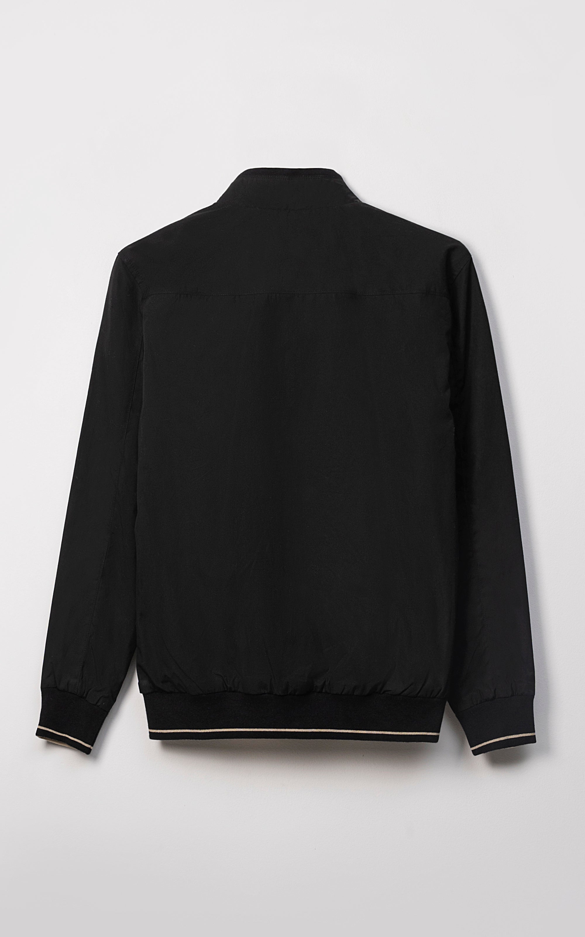 F/S REVERSIBLE JACKET BLACK KHAKI