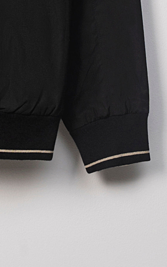 F/S REVERSIBLE JACKET BLACK KHAKI