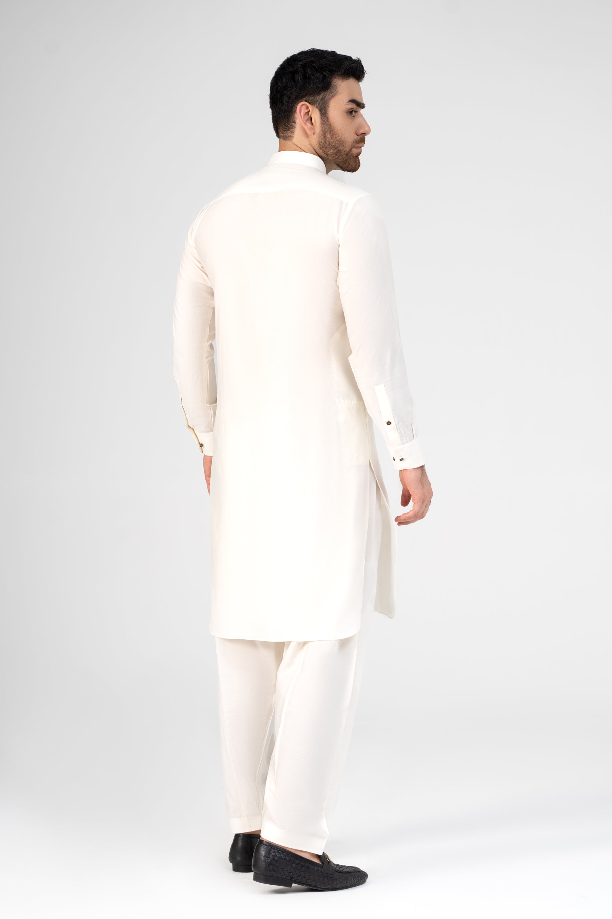 COTTON BLENDED BOSKI OFF WHITE