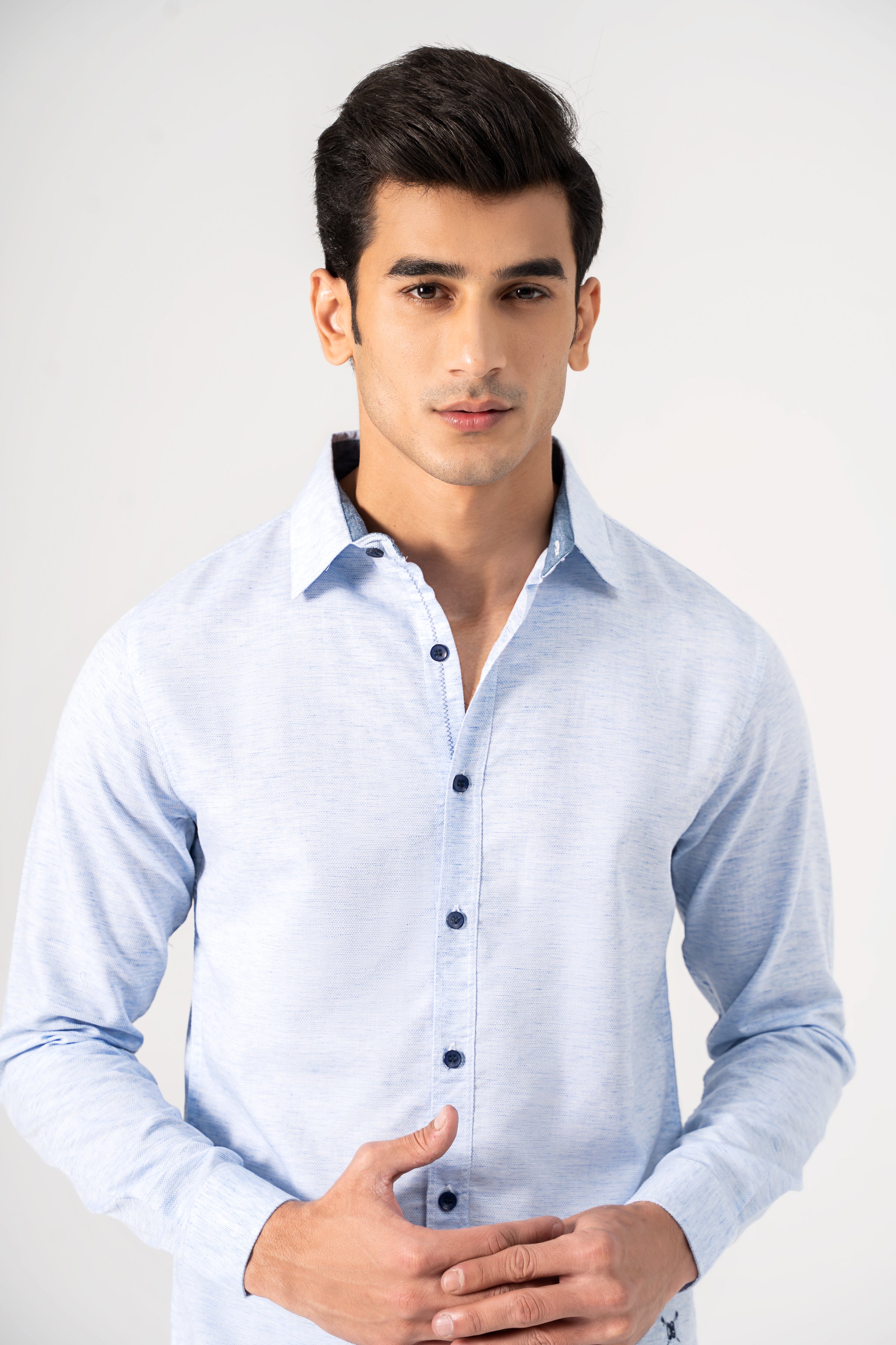 CASUAL SHIRT SKY BLUE