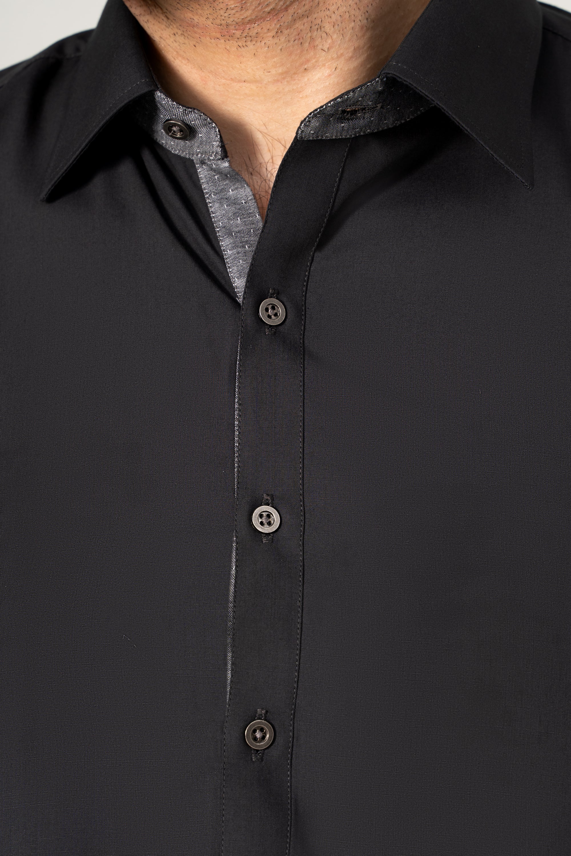 SUPER SOFT BLENDED KAMEEZ SHALWAR CHARCOAL GREY