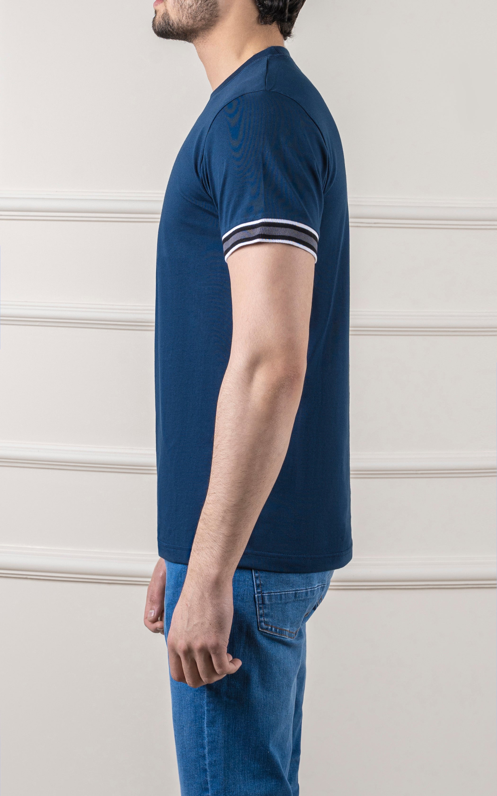 GRAPHIC T SHIRT TEAL BLUE