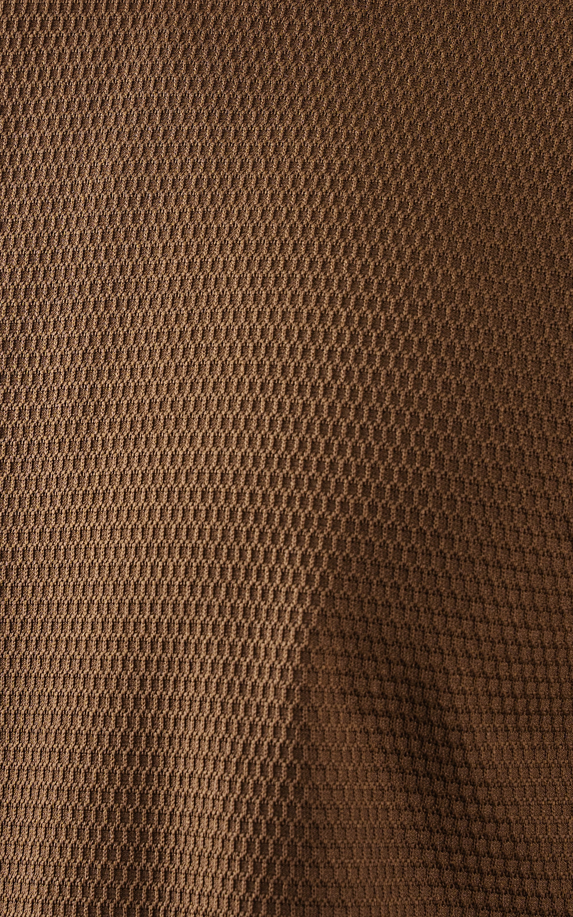 T SHIRT ROUND NECK BROWN