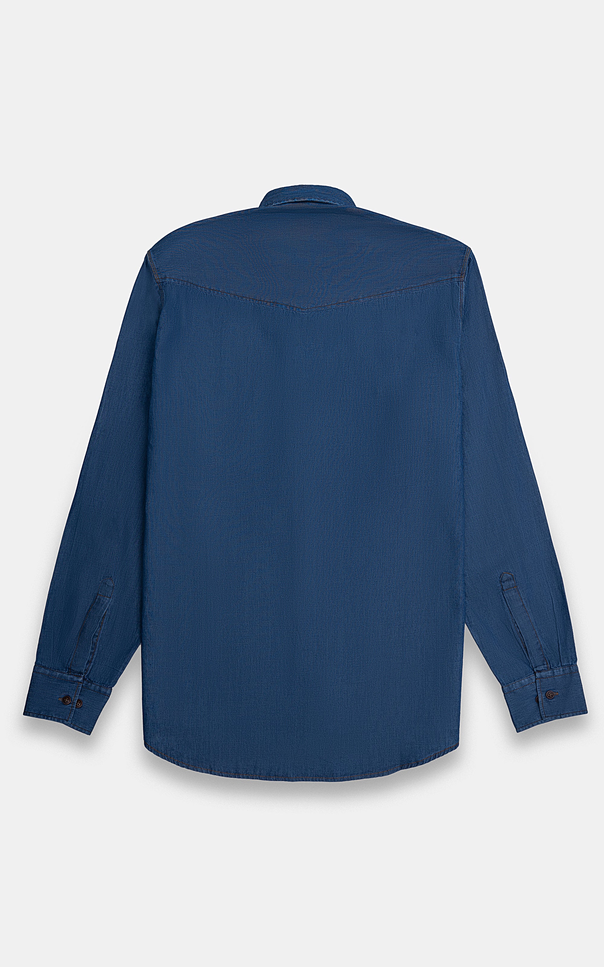 DENIM SHIRT DARK BLUE