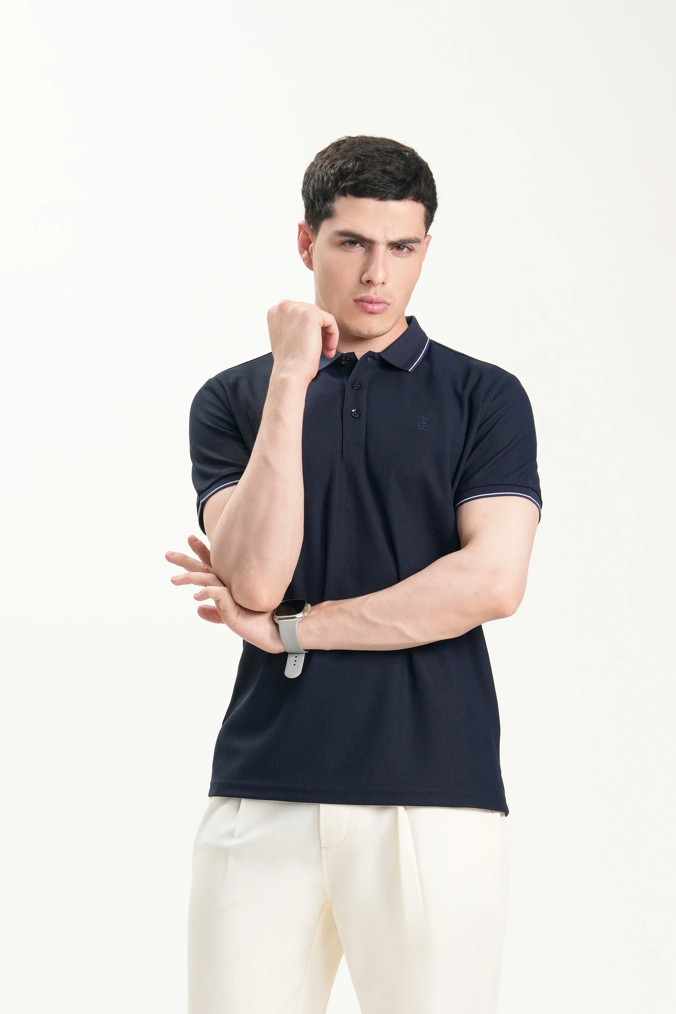 SMART FIT CLASSIC POLO SHIRT NAVY