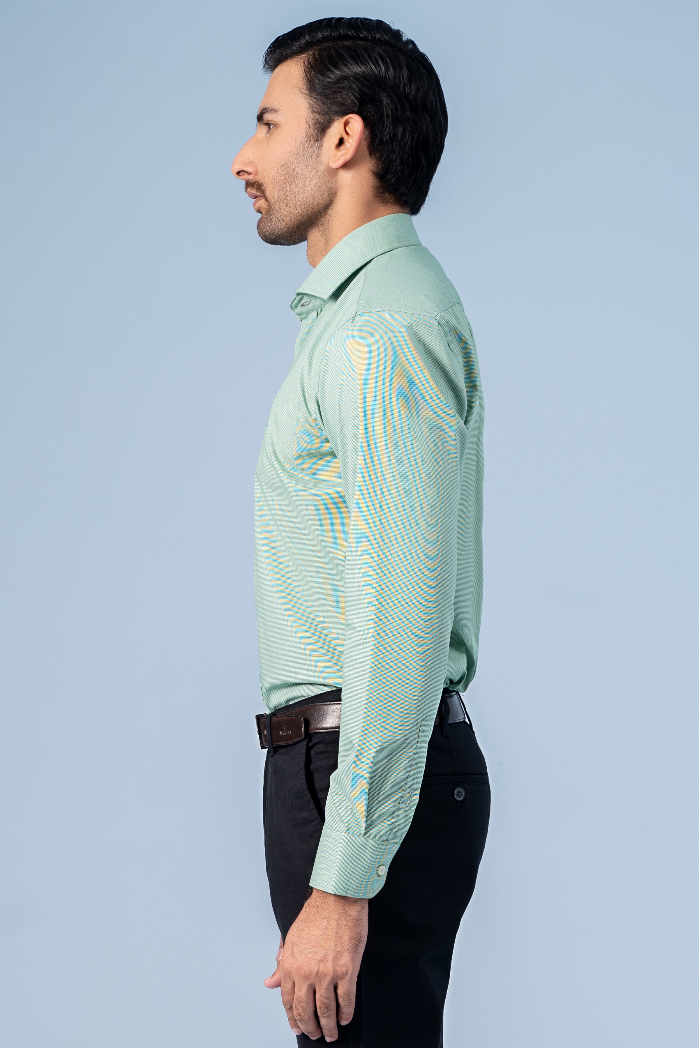 SMART SHIRT GREEN - Charcoal Clothing