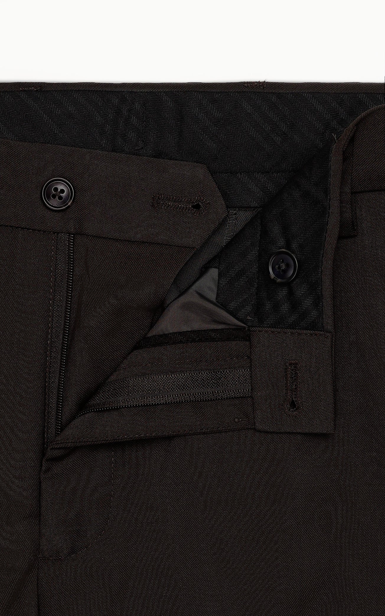 DRESS PANT DARK BROWN