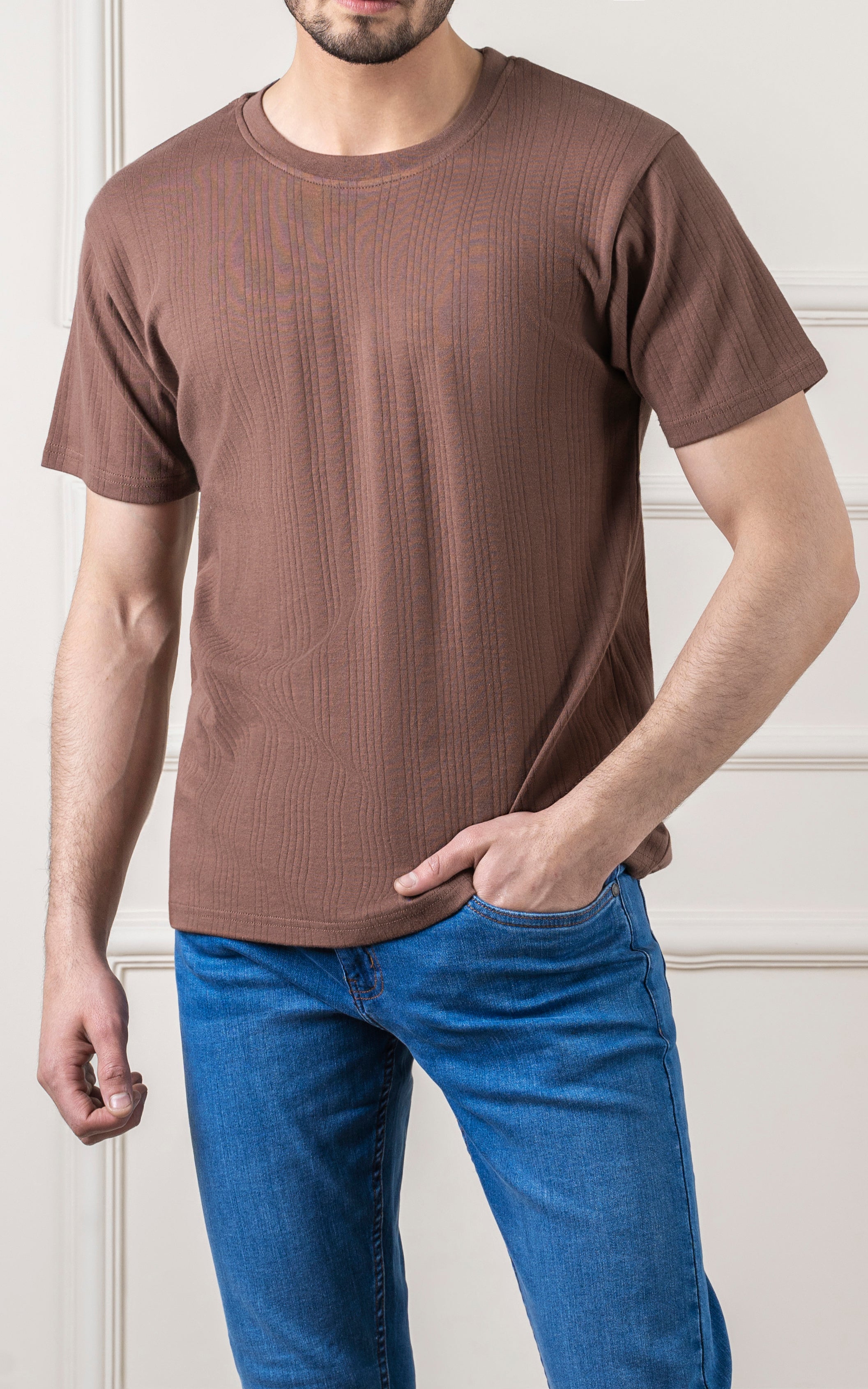 DROP NEEDLE T SHIRT RUST