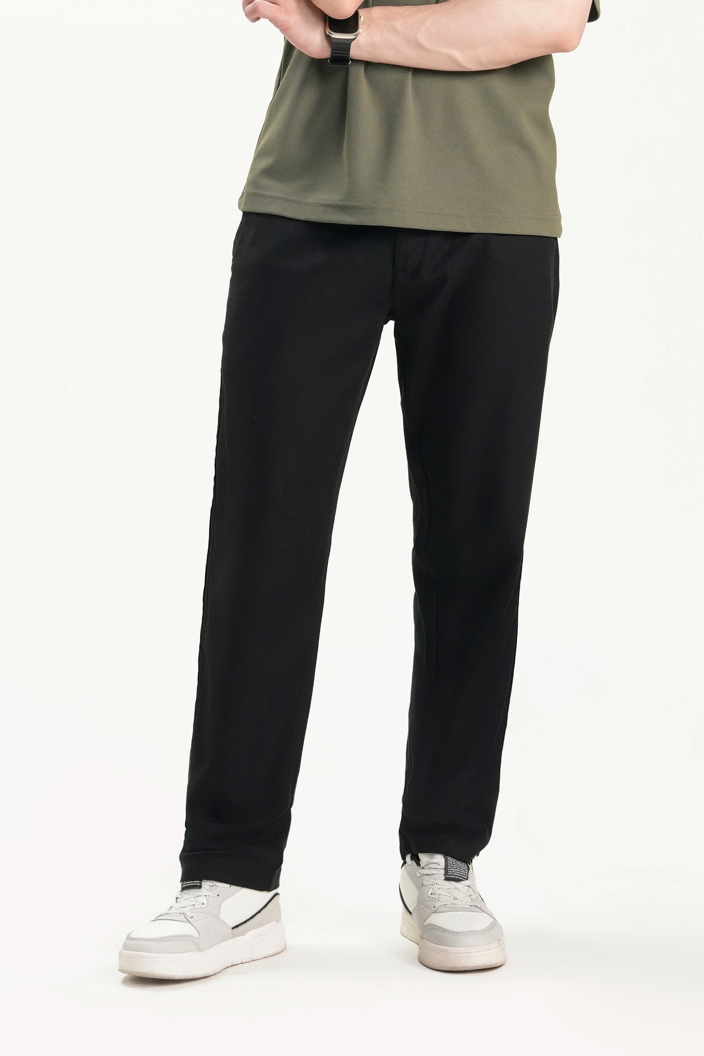 CASUAL TROUSER CROSS POCKET BLACK