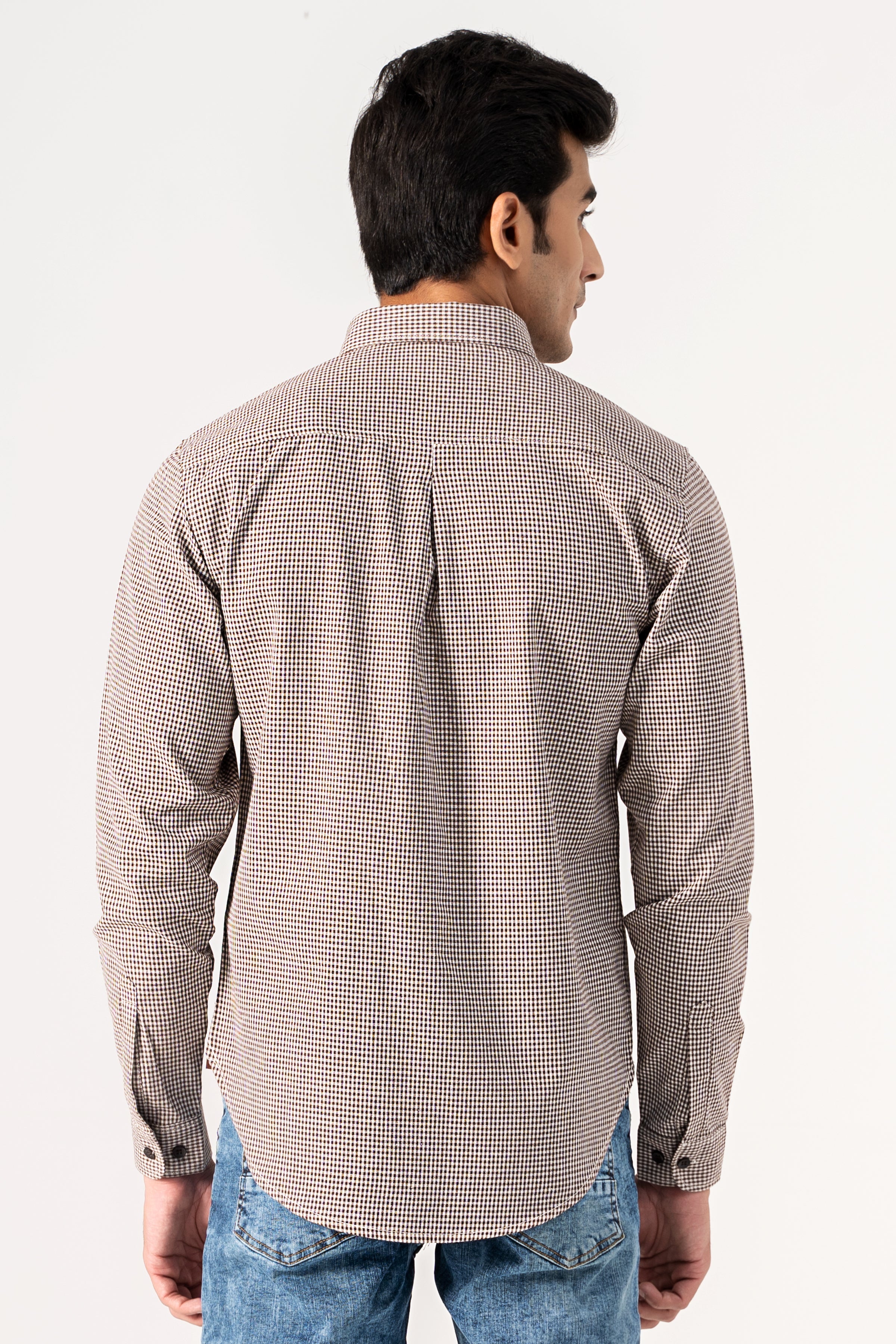 CASUAL SHIRT BROWN