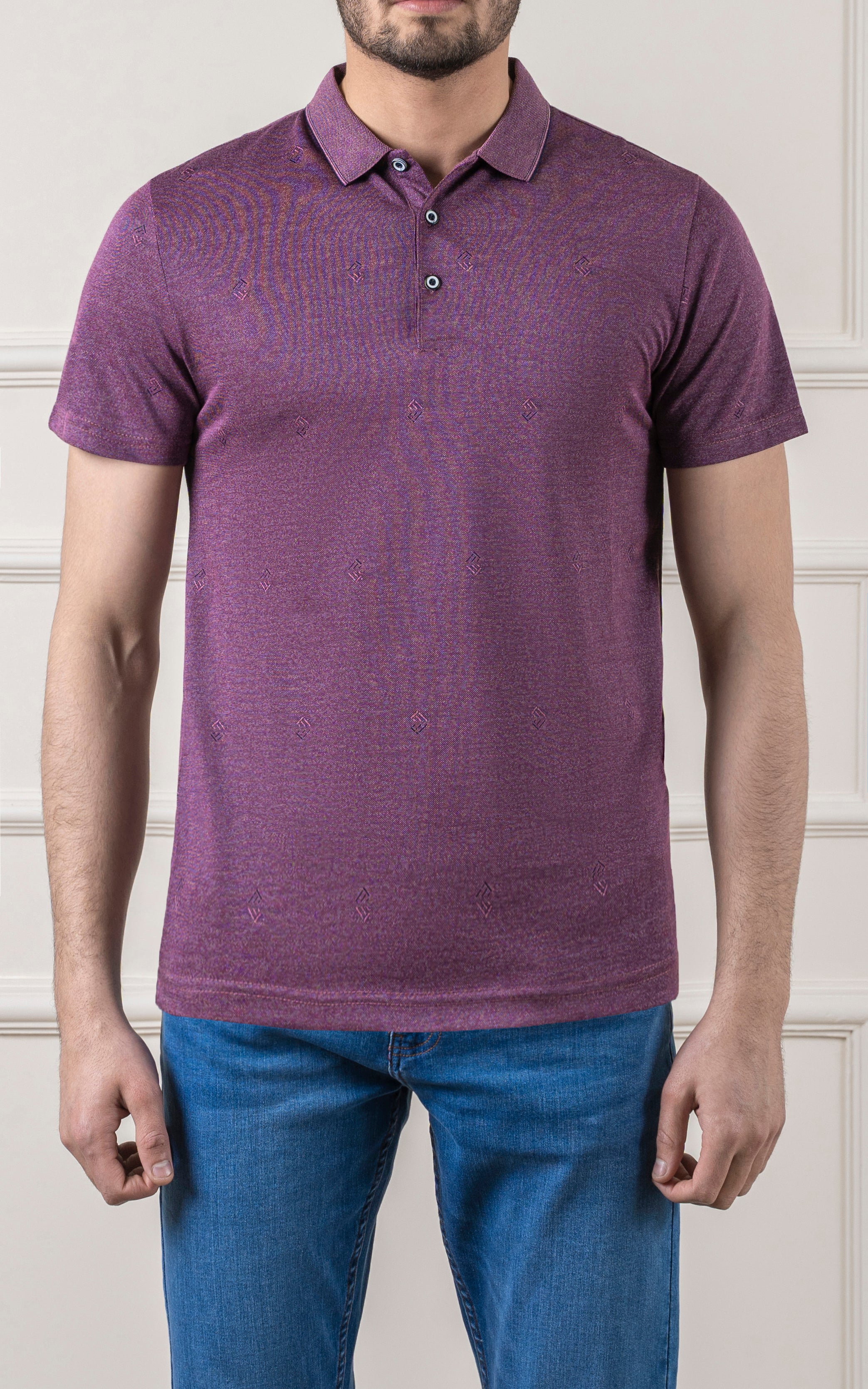 EXECUTIVE POLO MAGENTA