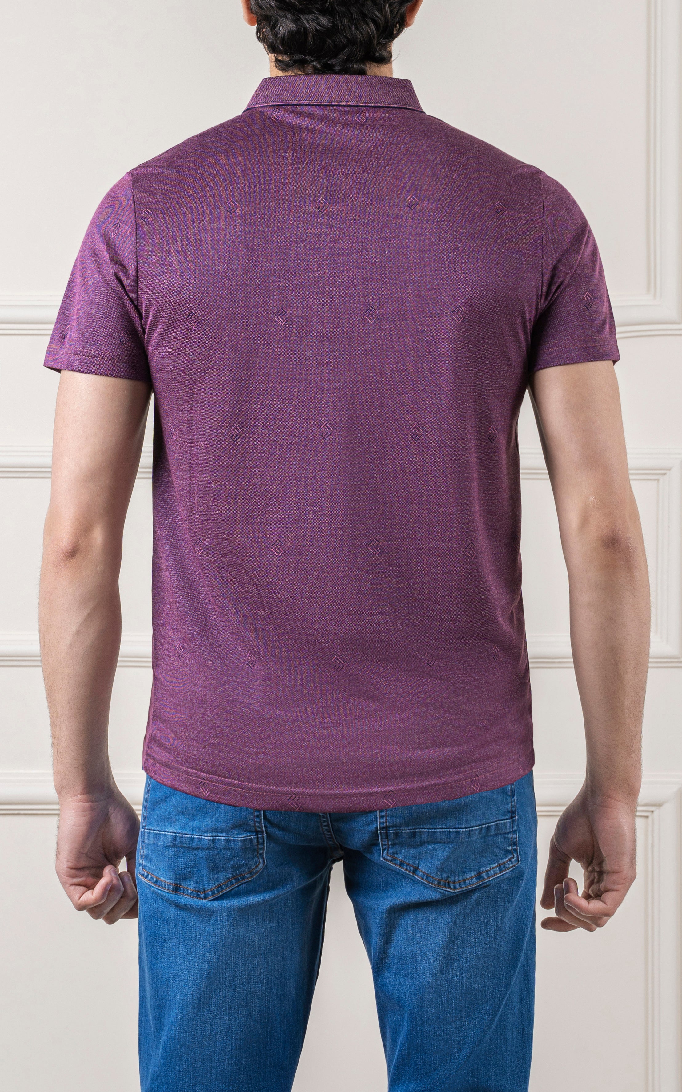 EXECUTIVE POLO MAGENTA
