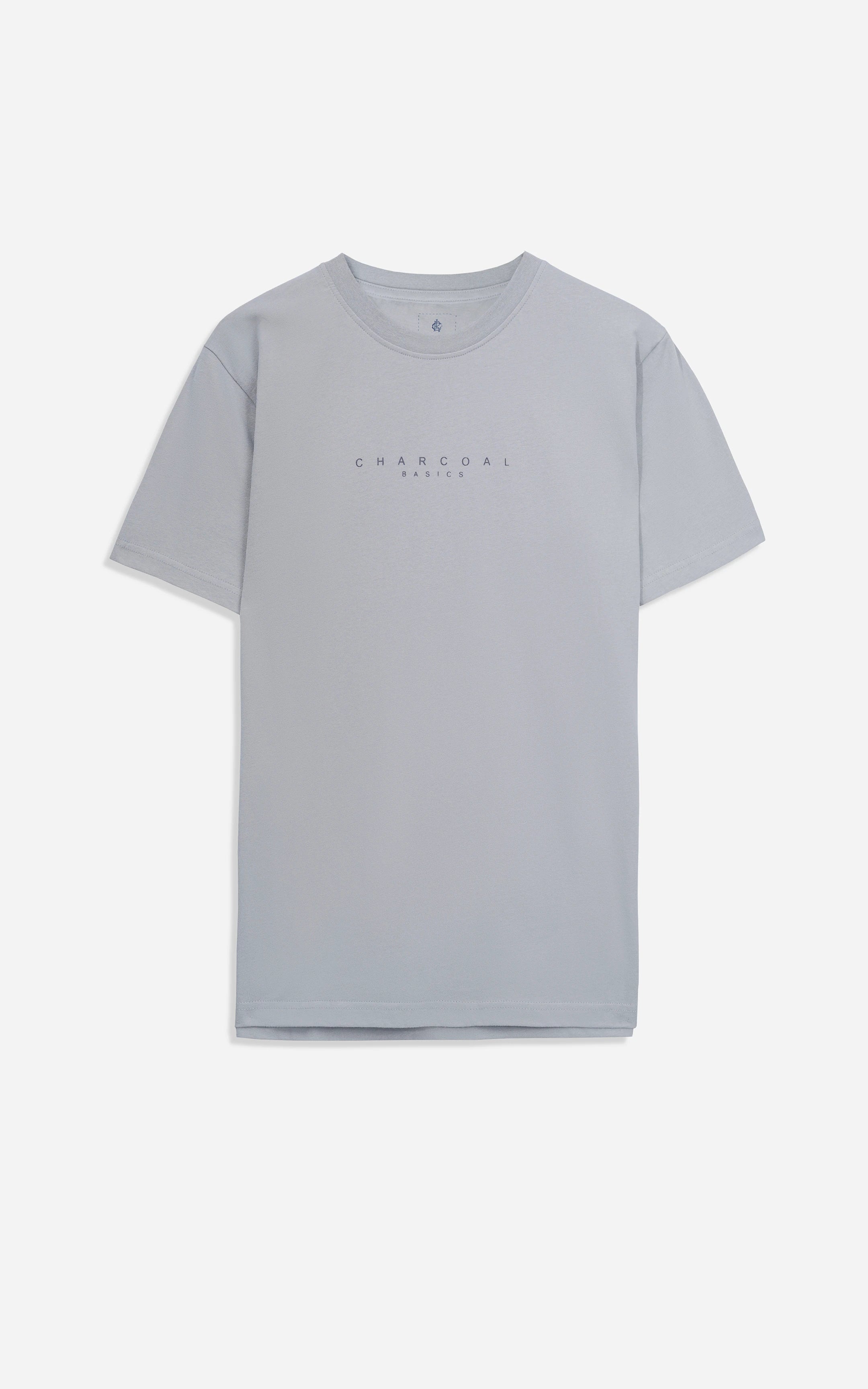 HALF SLEEVES SLEEPWEAR CREW NECK T SHIRT GREY