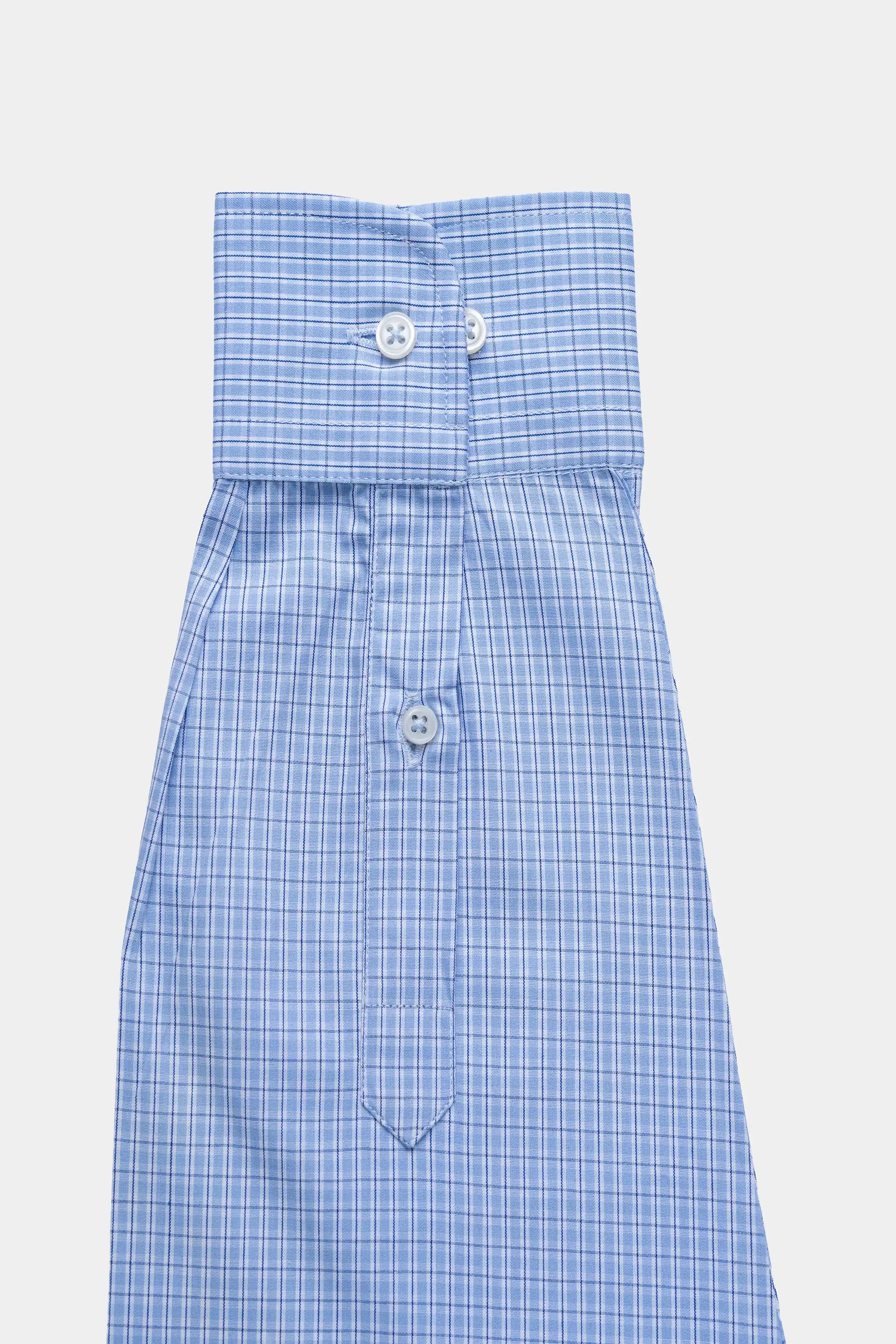 SEMI FORMAL SHIRT SKY CHECK