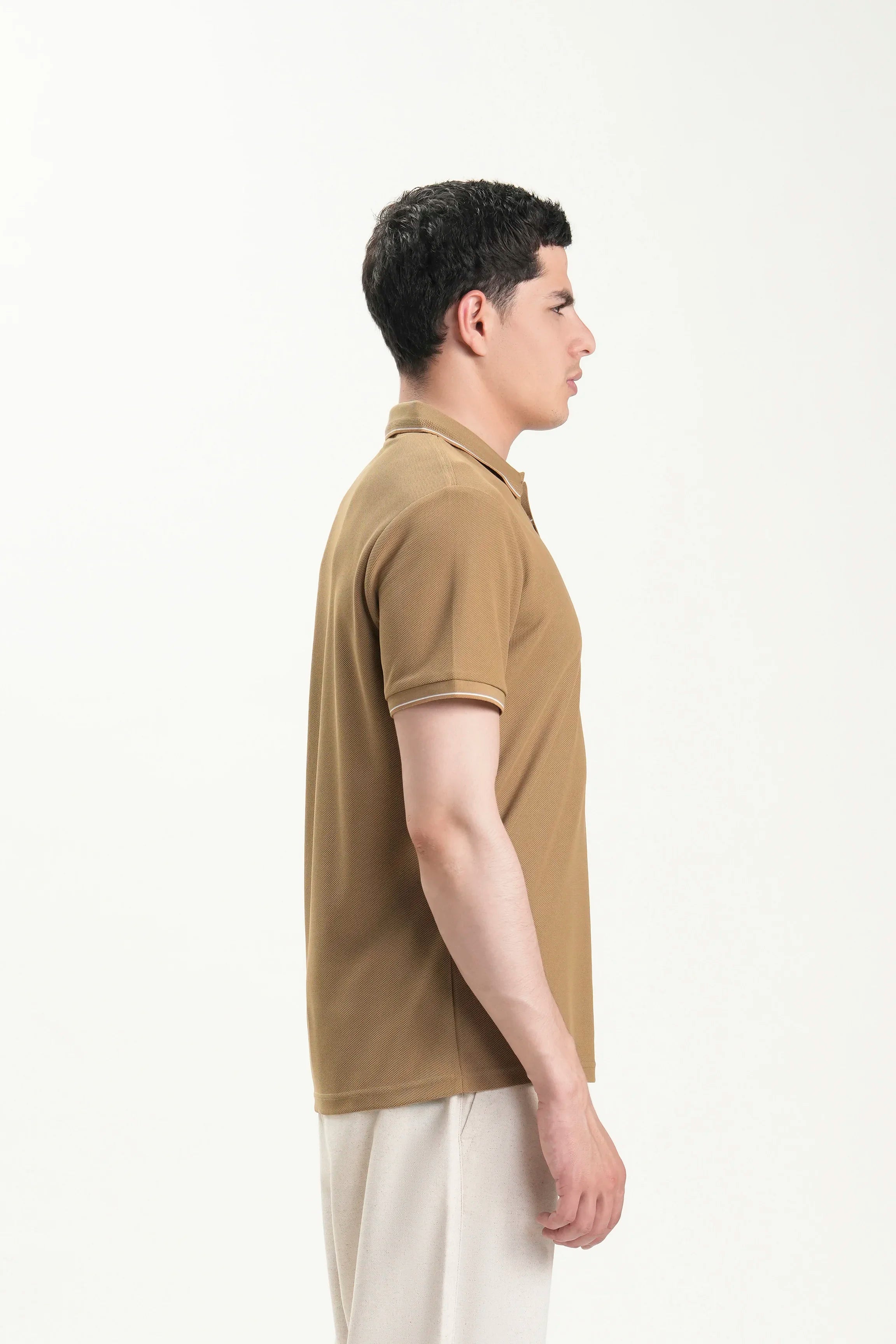 SMART FIT CLASSIC POLO SHIRTKHAKI
