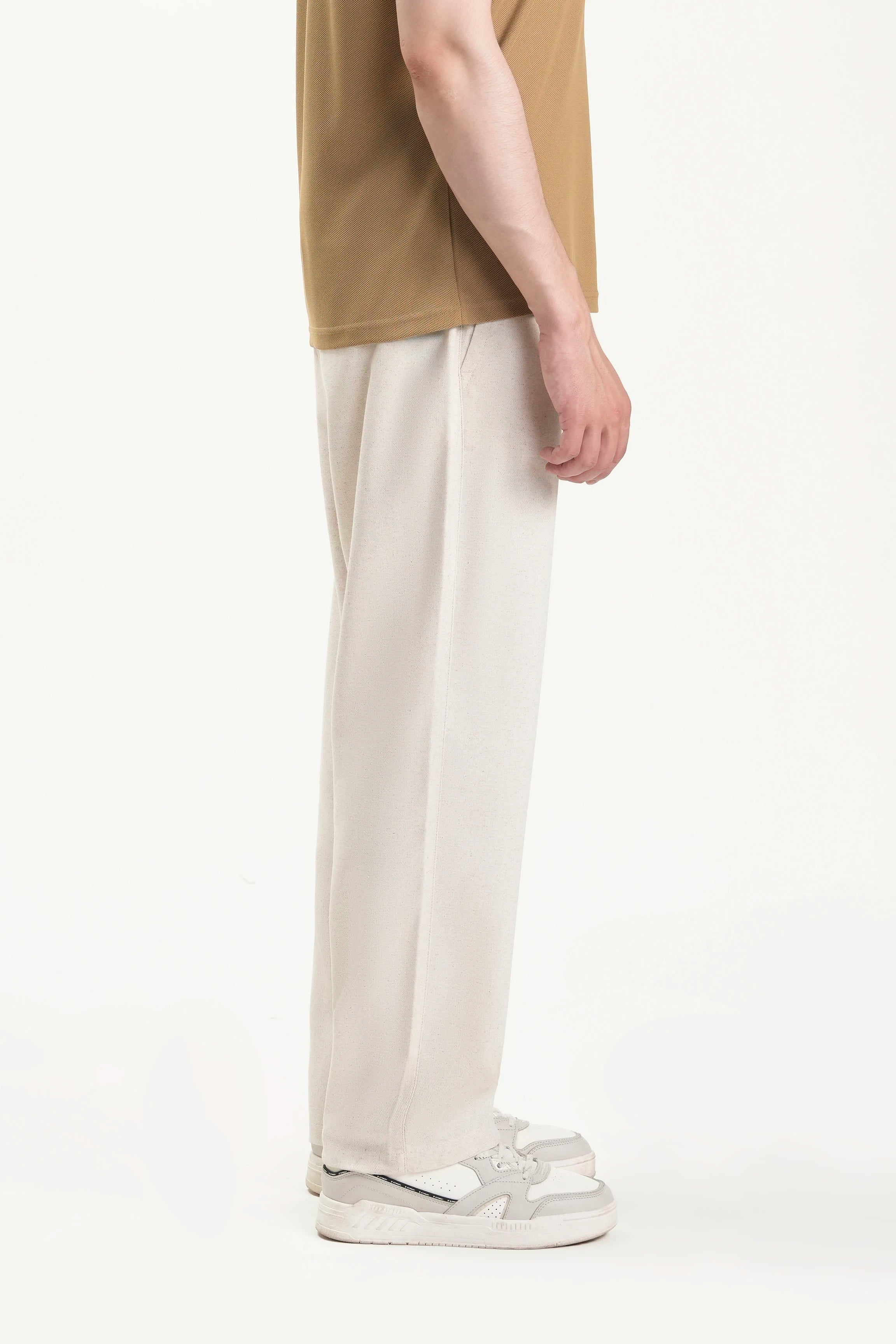CASUAL TROUSER CROSS POCKET OATMEAL
