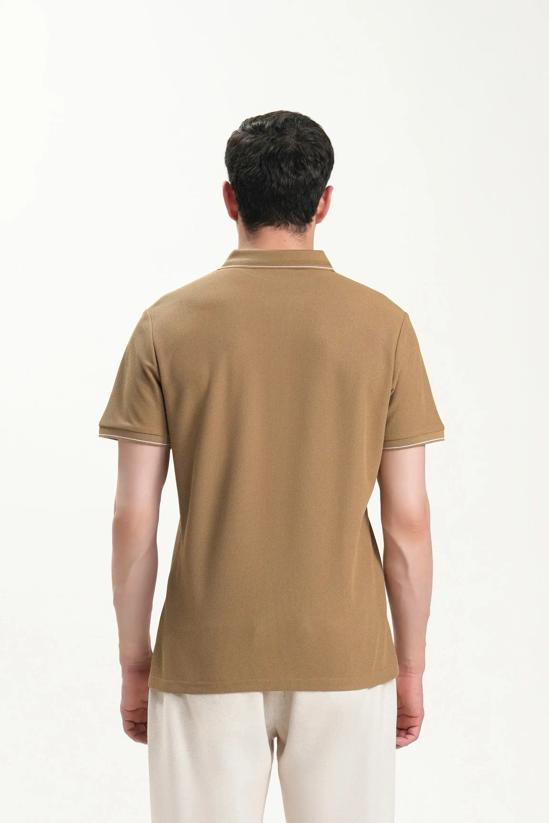 SMART FIT CLASSIC POLO SHIRTKHAKI
