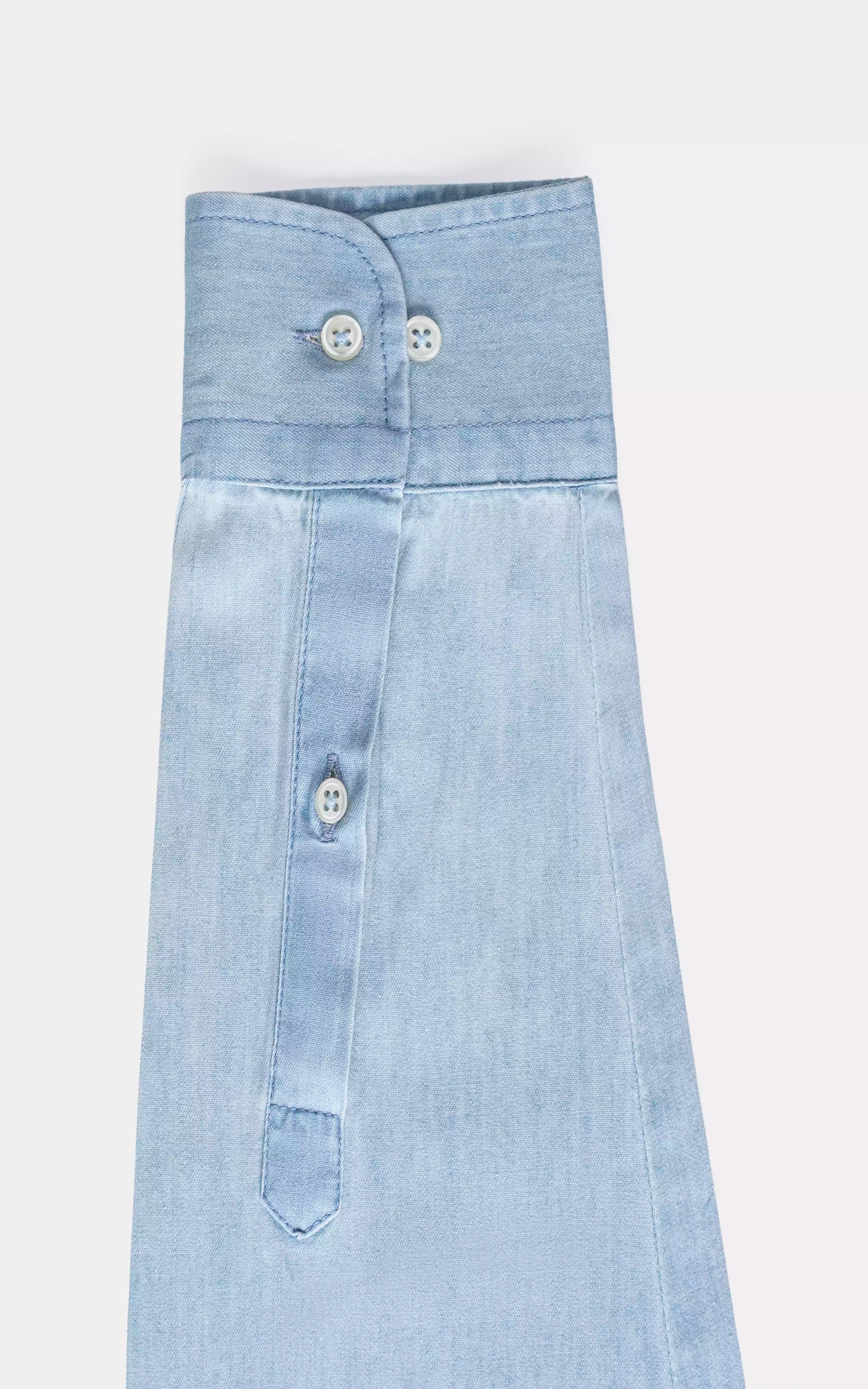 RELAXED FIT DENIM SHIRT SKY BLUE