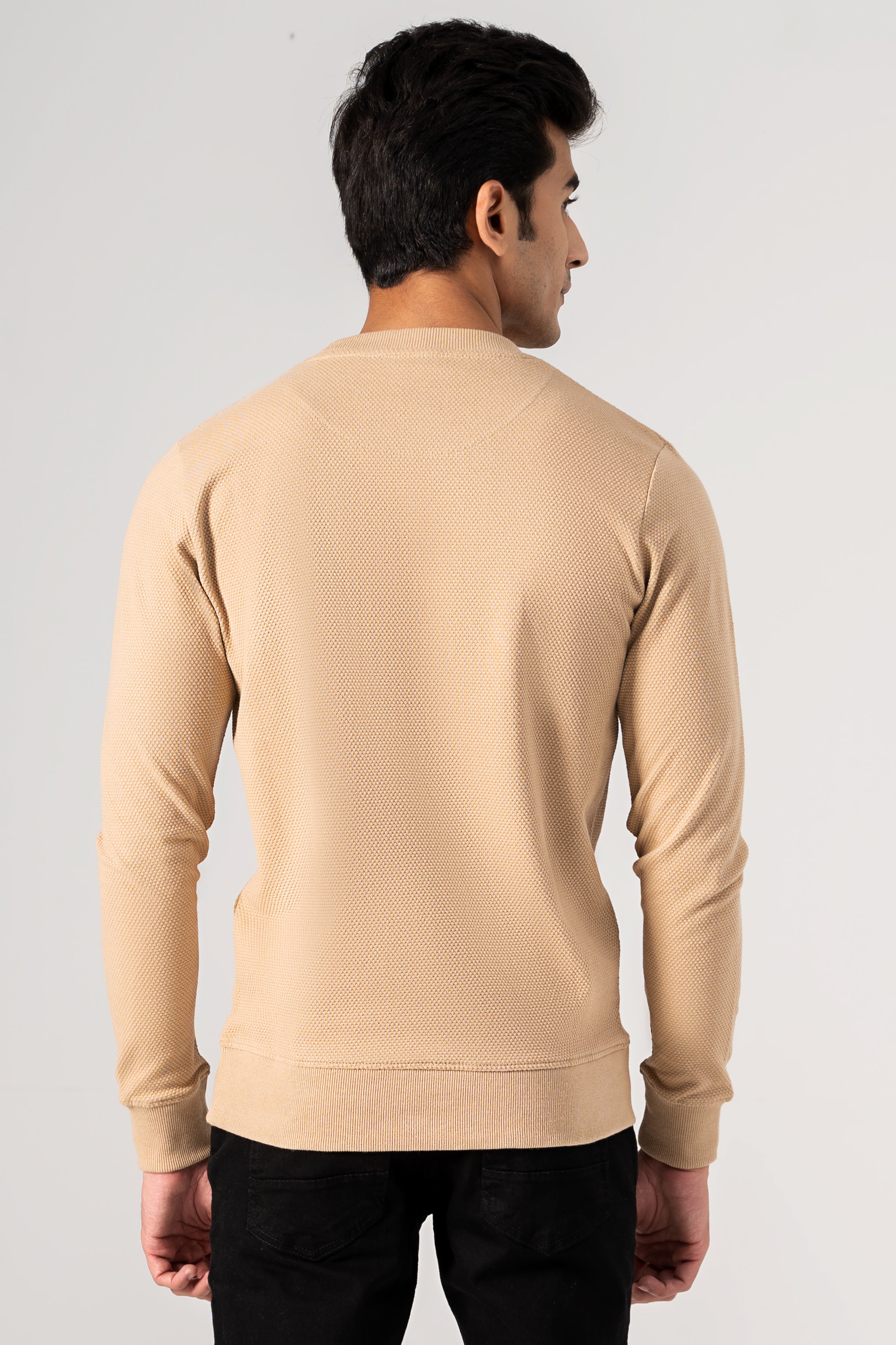 POPCORN SWEAT SHIRT KHAKI