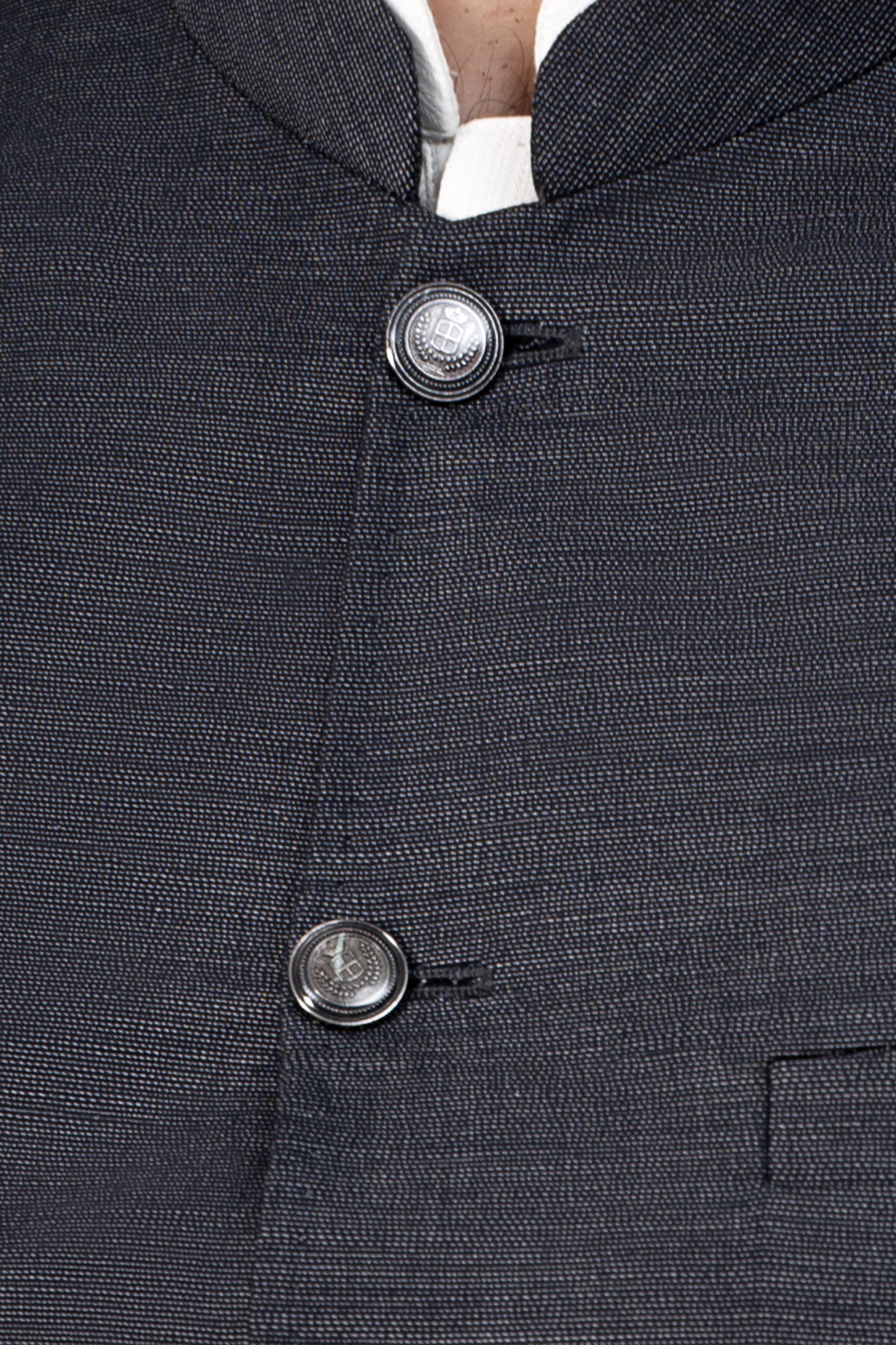 PREMIUM COTTON BLENDED WAISTCOAT DARK DENIM