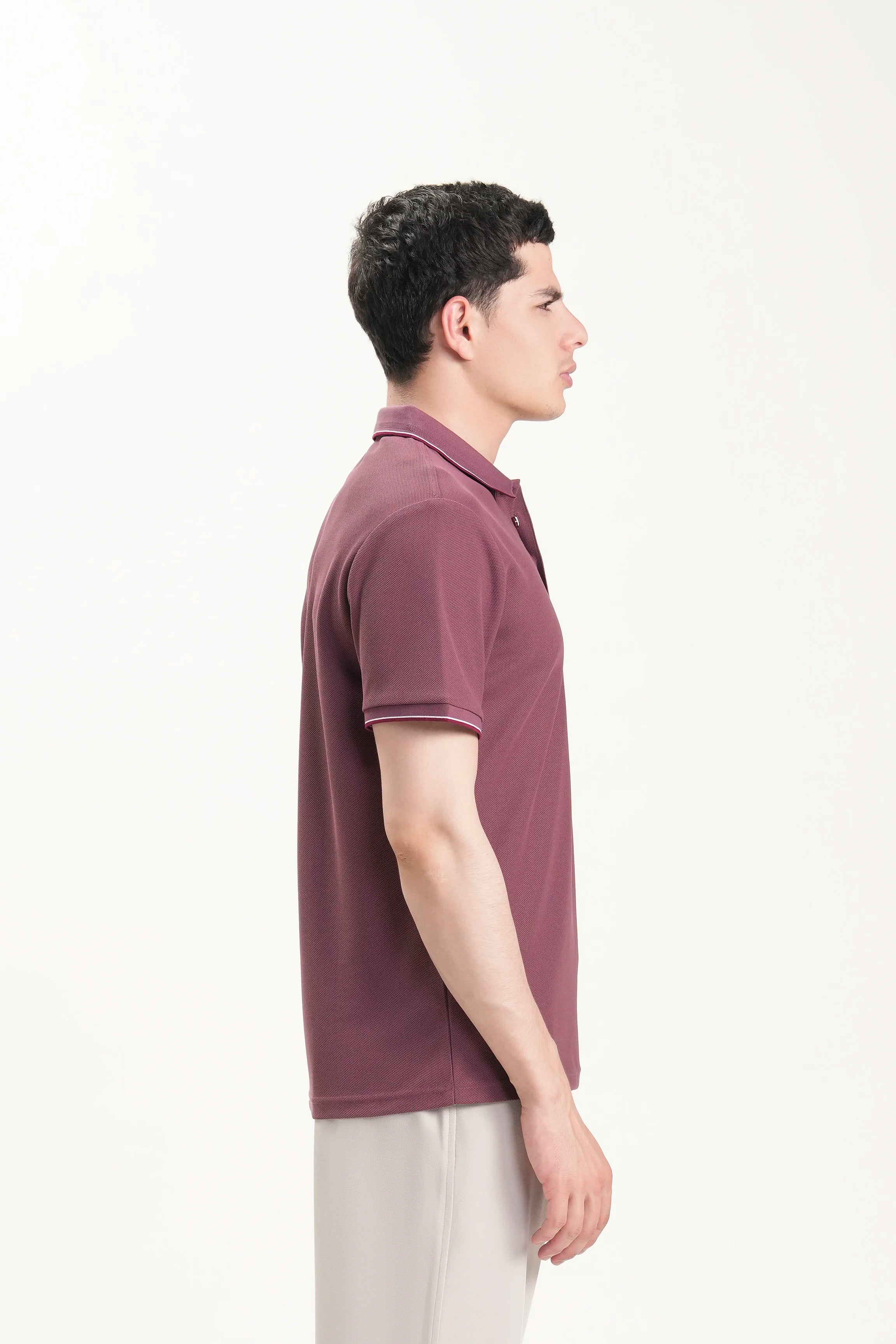 SMART FIT CLASSIC POLO SHIRT BURGUNDY