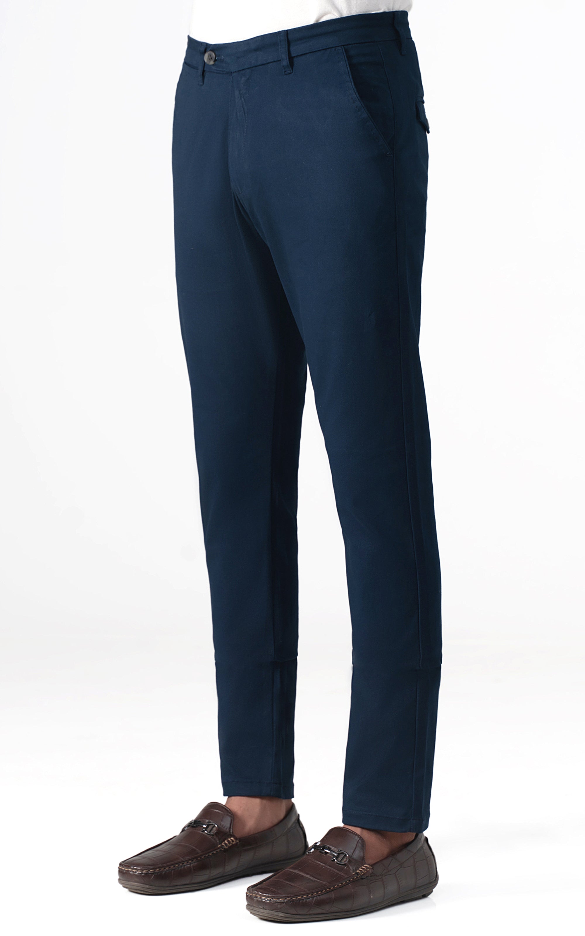 CROSS POCKET CASUAL PANT NAVY