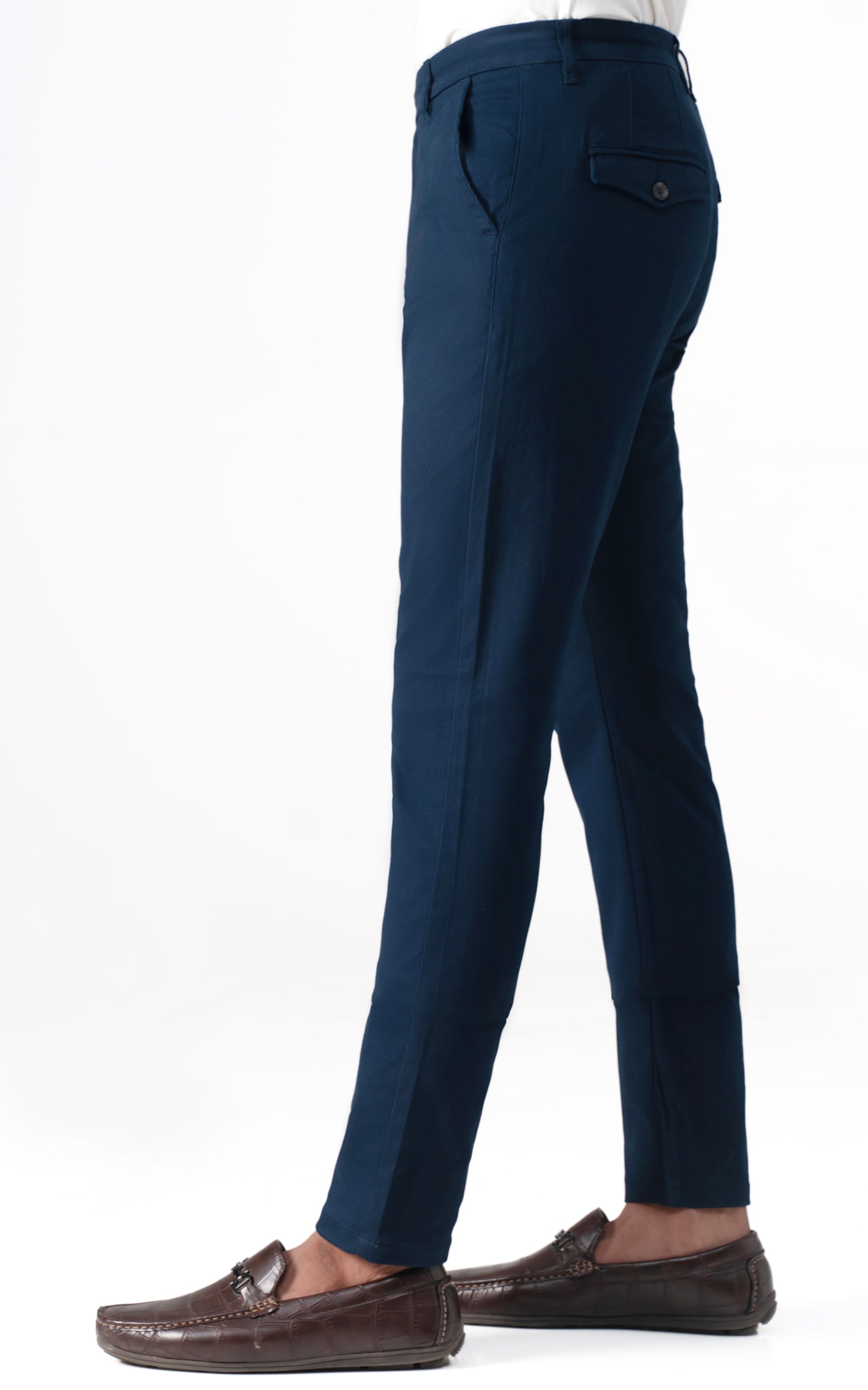CROSS POCKET CASUAL PANT NAVY