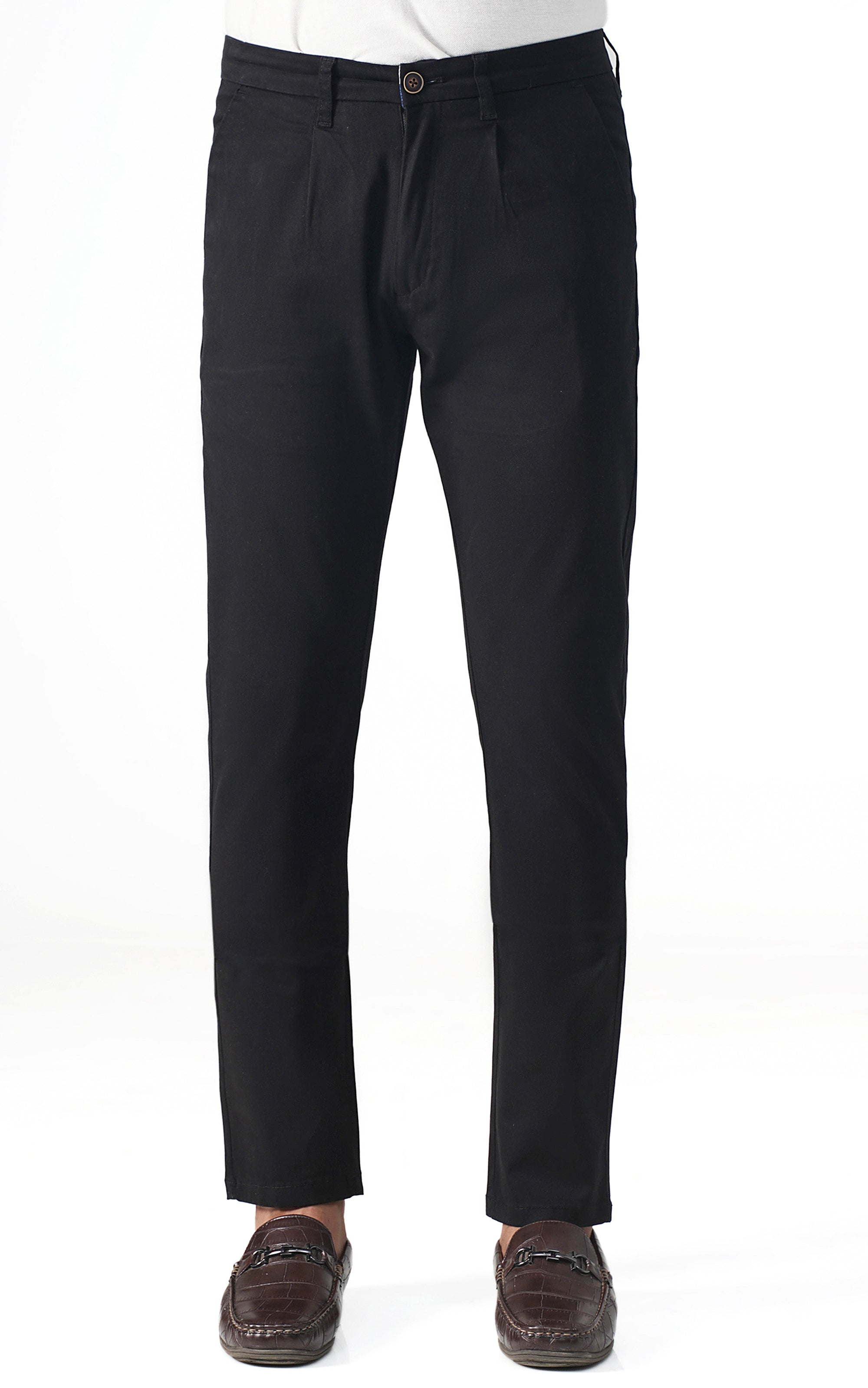 CROSS POCKET CASUAL PANT BLACK