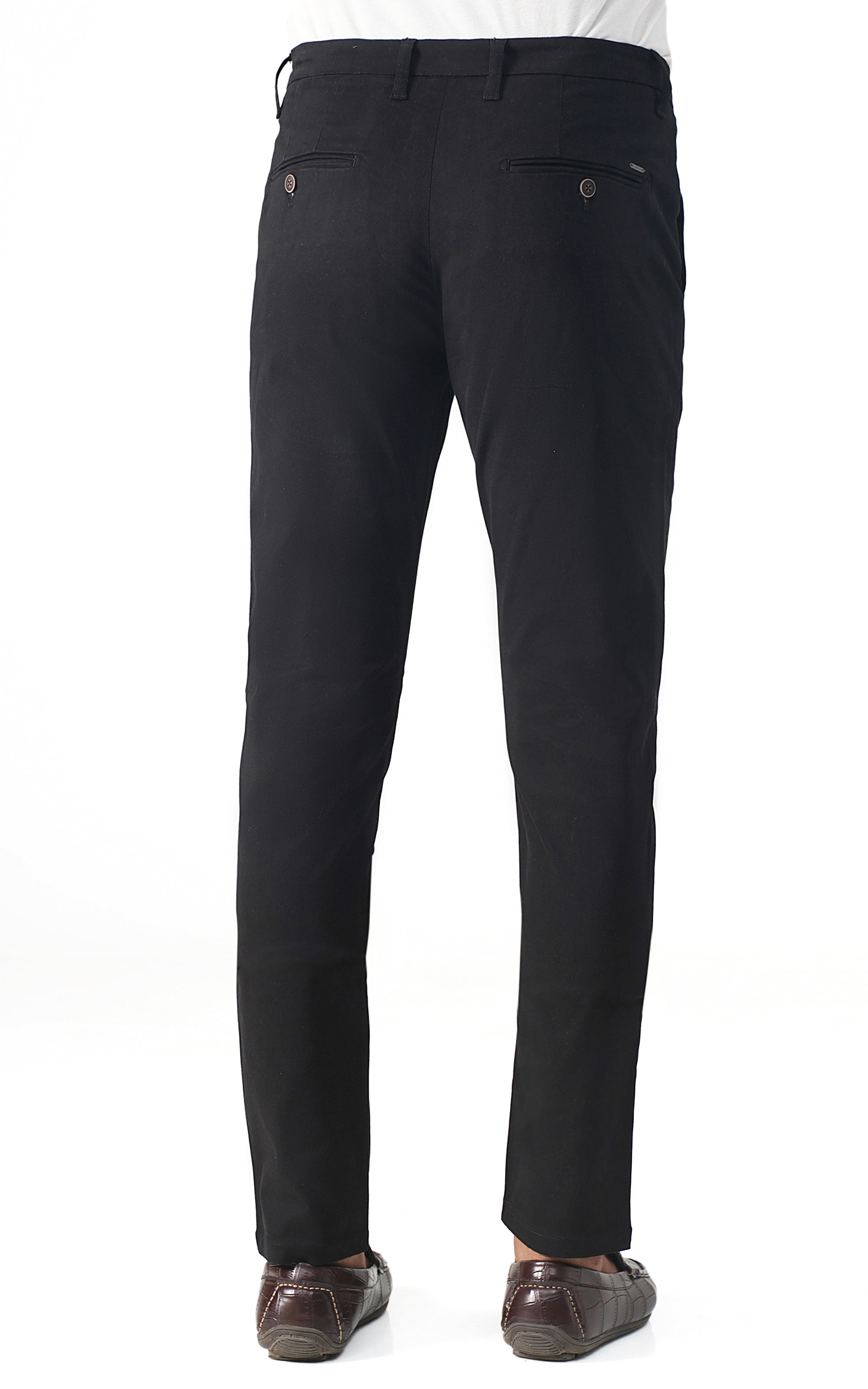 CROSS POCKET CASUAL PANT BLACK