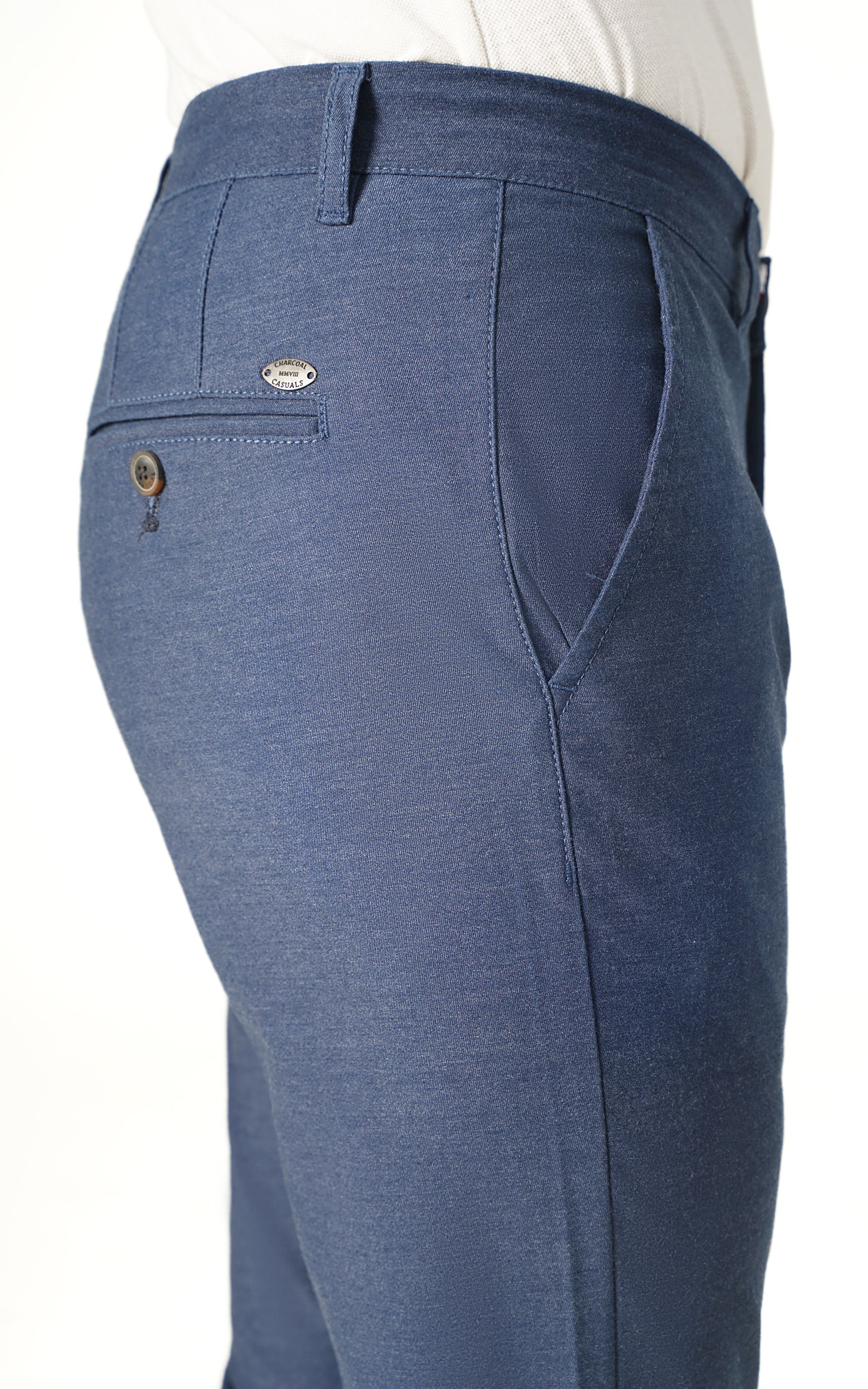 CROSS POCKET CASUAL PANT NAVY