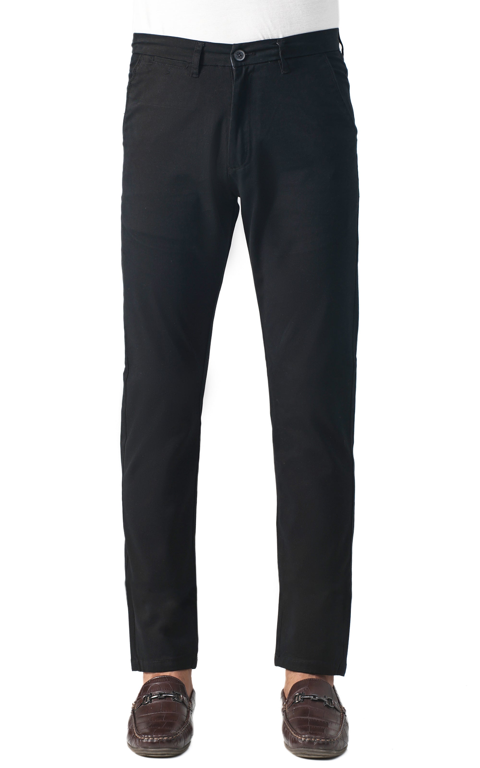 CROSS POCKET CASUAL PANT BLACK